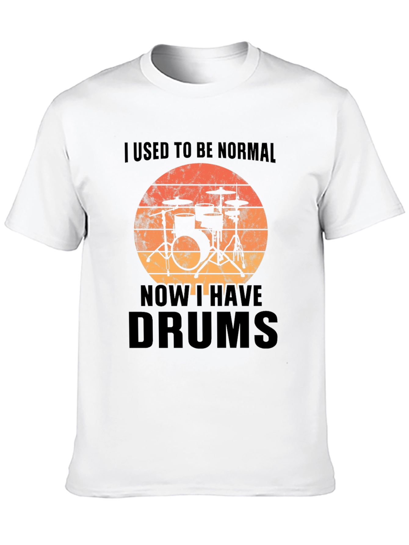 I Used To Be Normal - Drums T-Shirt