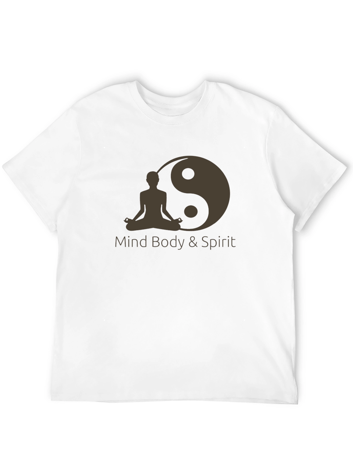 Mind Body Spirit Yin Yang Graphic Tee