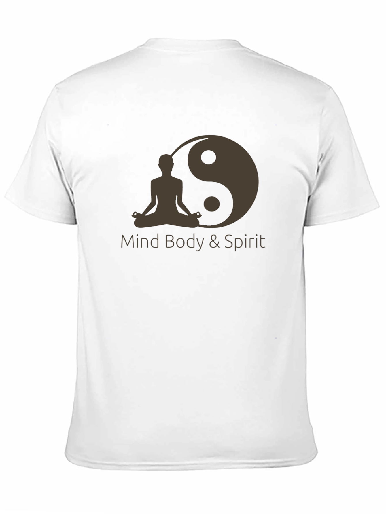 Mind Body Spirit Yin Yang Graphic Tee