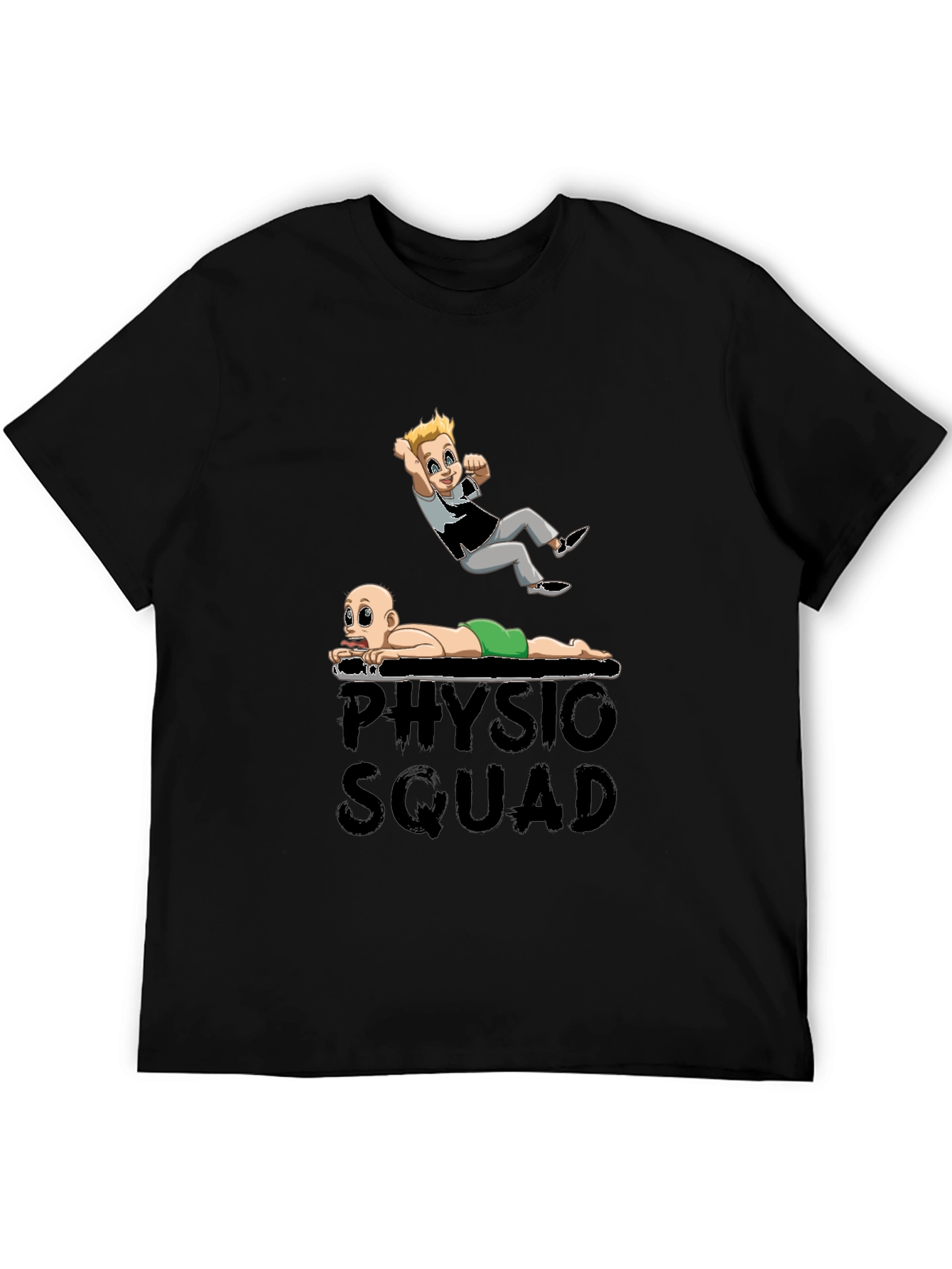 Physio Squad Cartoon Graphic T-Shirt
