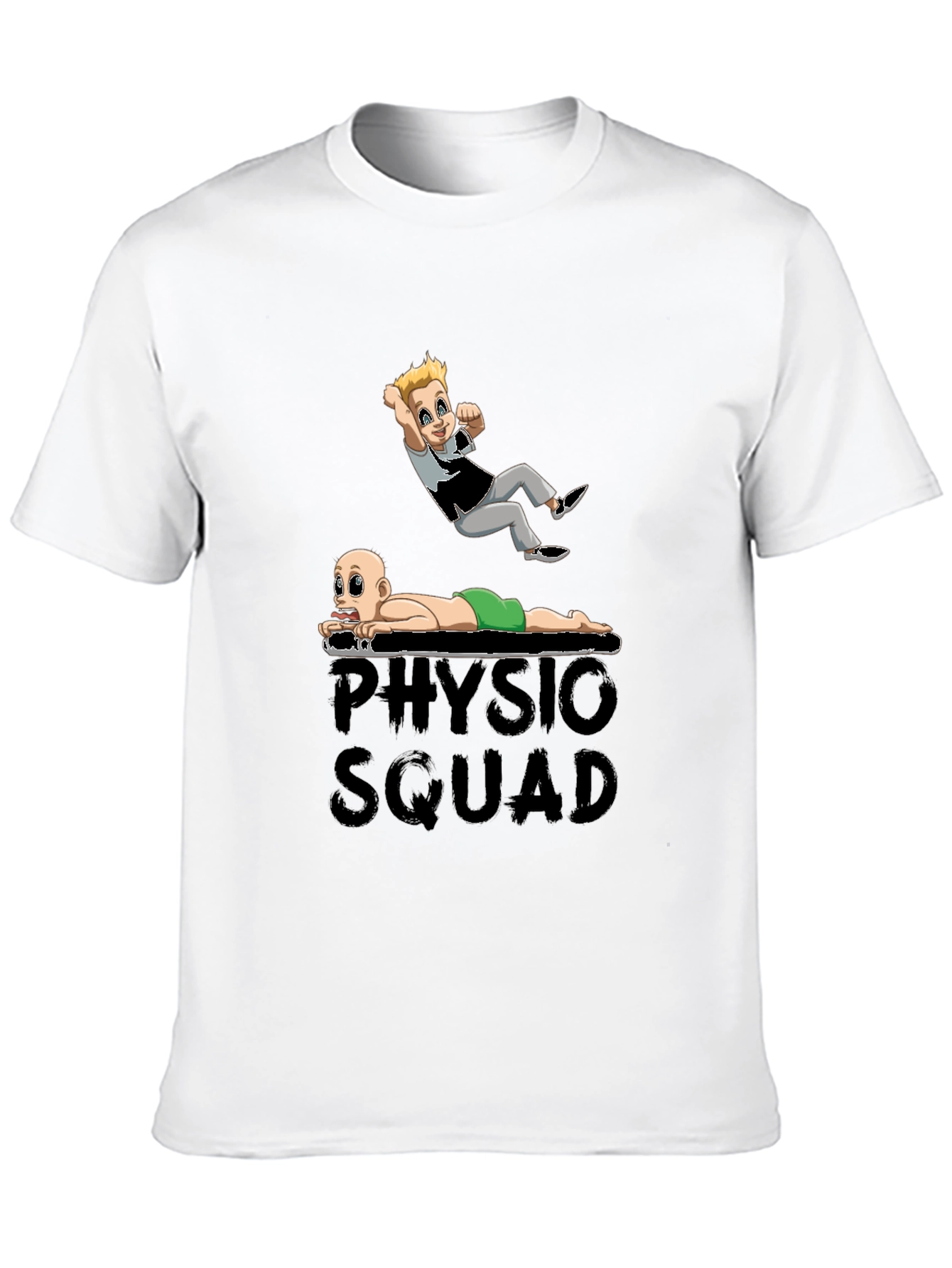 Physio Squad Cartoon Graphic T-Shirt