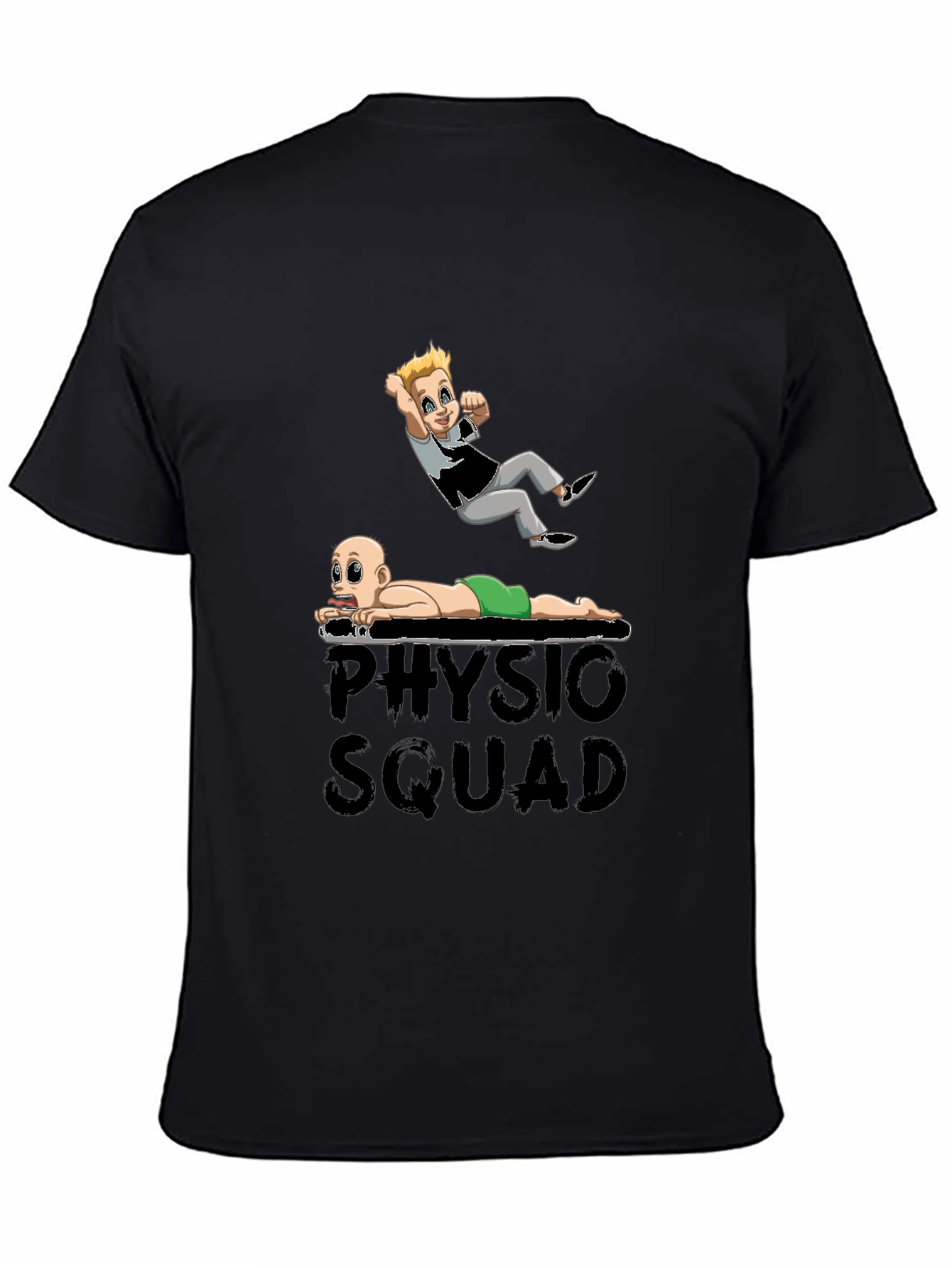 Physio Squad Cartoon Graphic T-Shirt