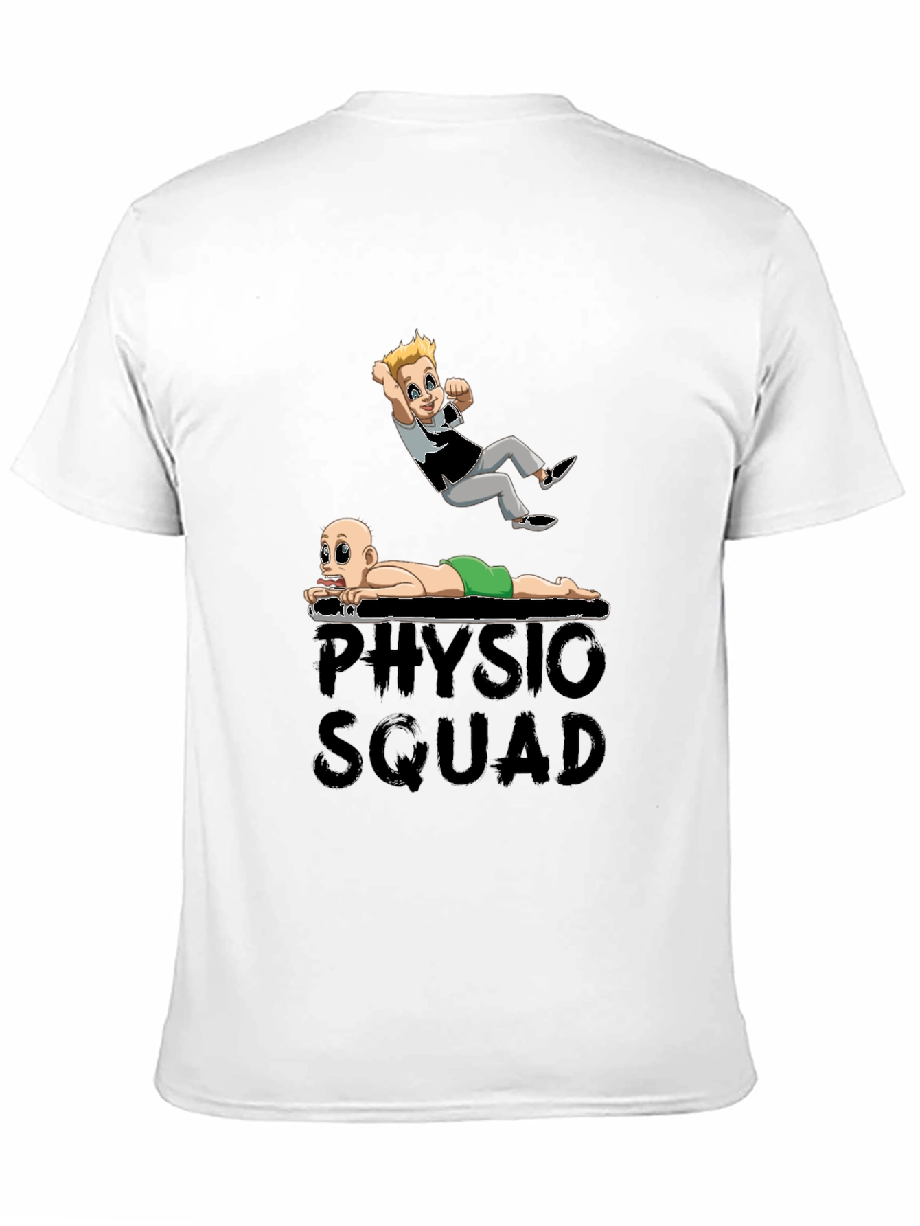 Physio Squad Cartoon Graphic T-Shirt