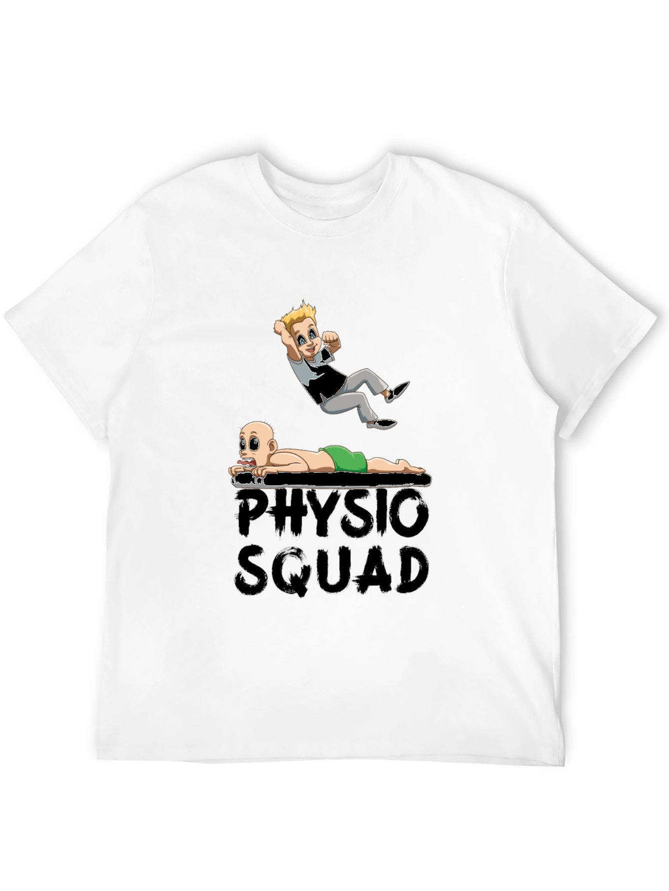 Physio Squad Cartoon Graphic T-Shirt