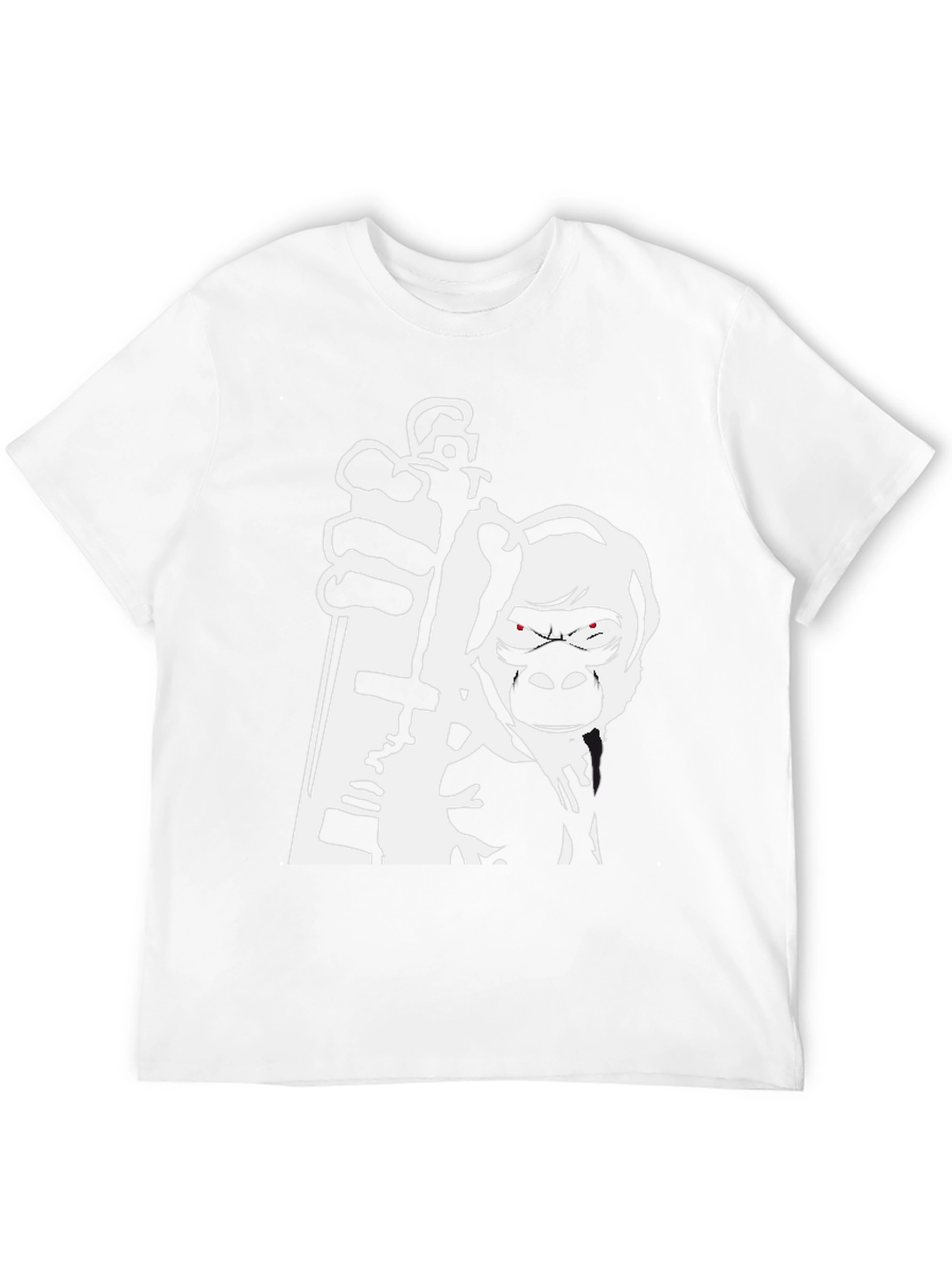 Gorilla Graffiti Artist Black T-Shirt