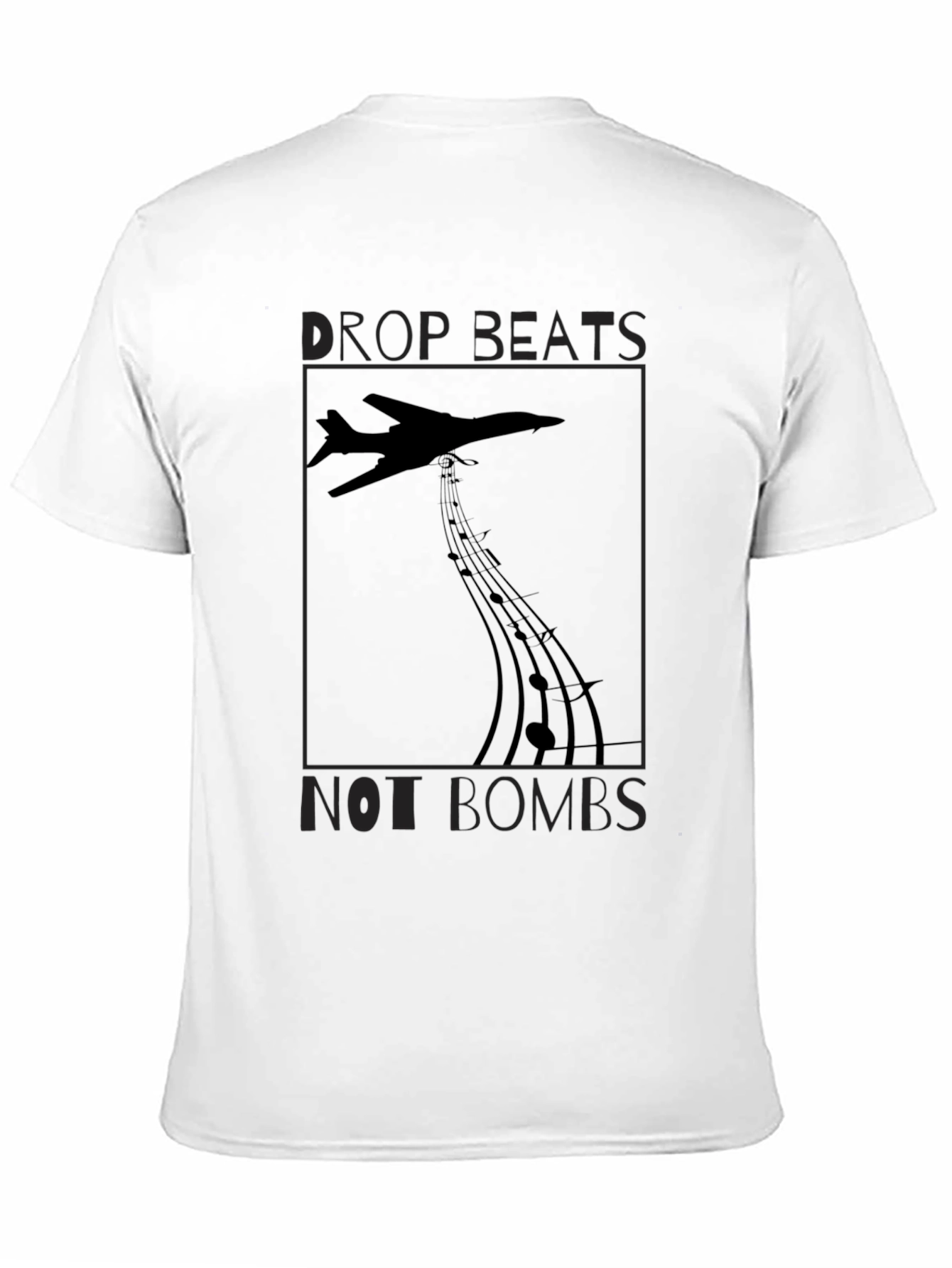 Drop Beats Not Bombs Graphic Tee