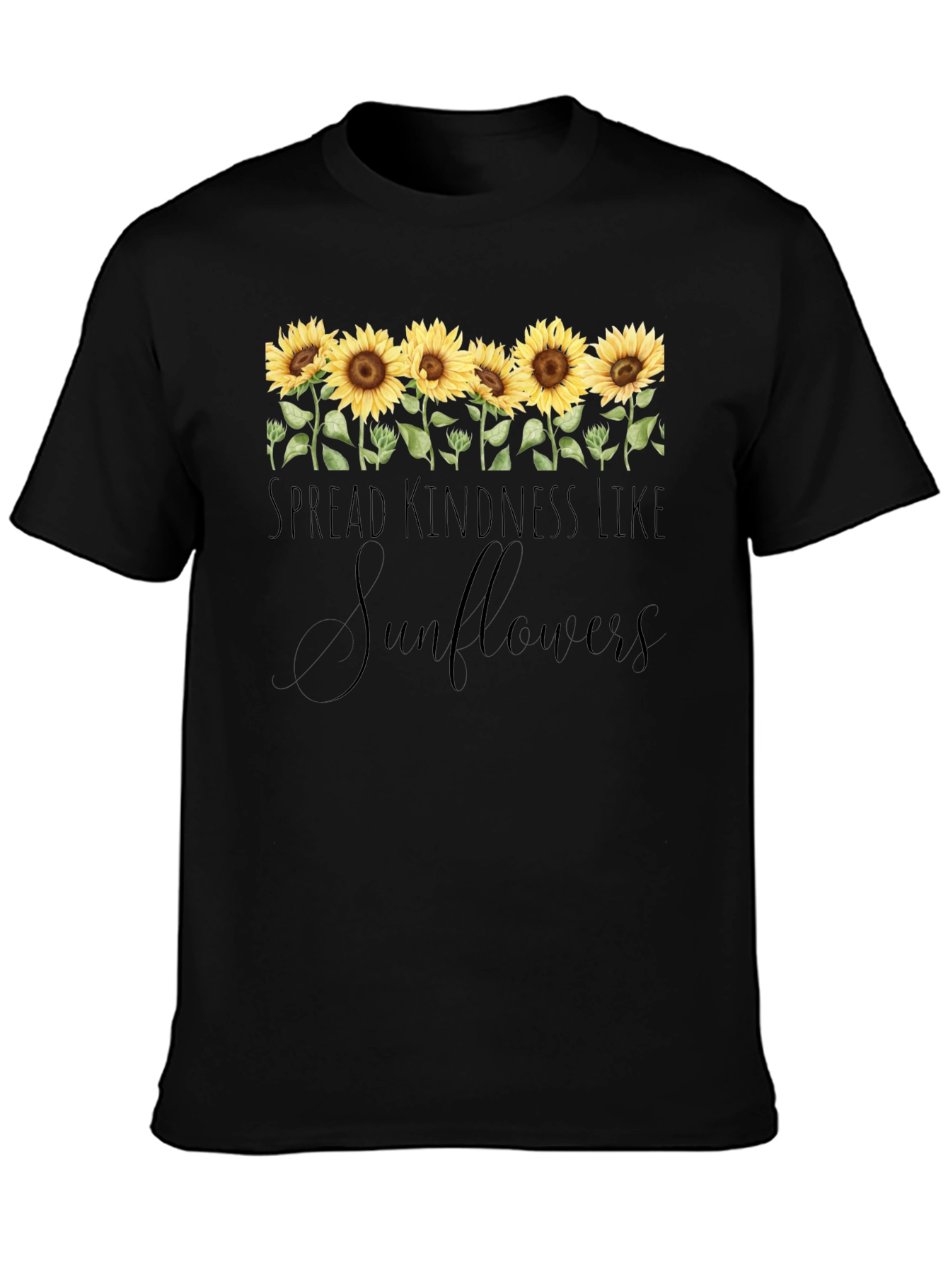 Spread Kindness Like Sunflowers Graphic Tee