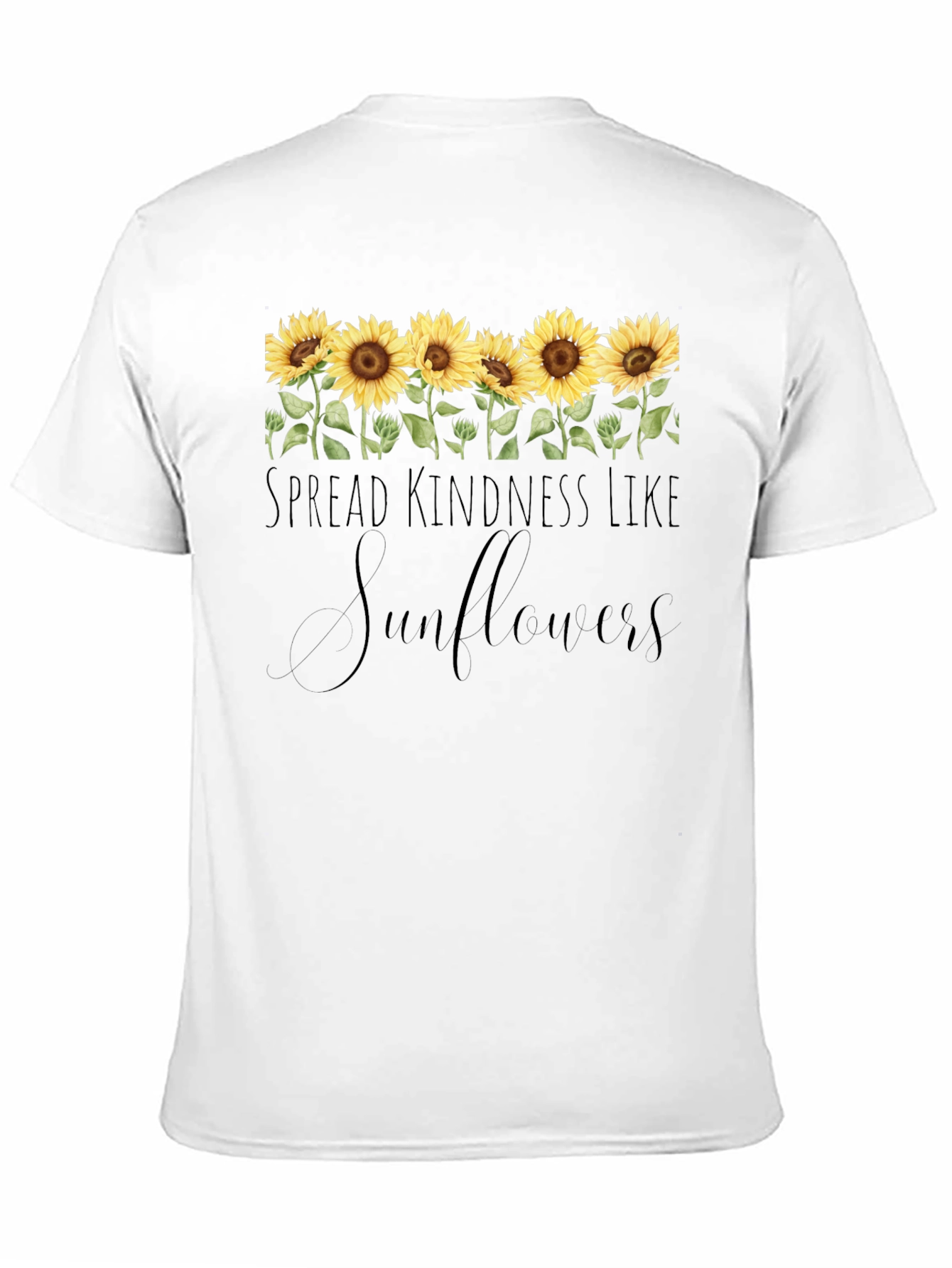 Spread Kindness Like Sunflowers Graphic Tee