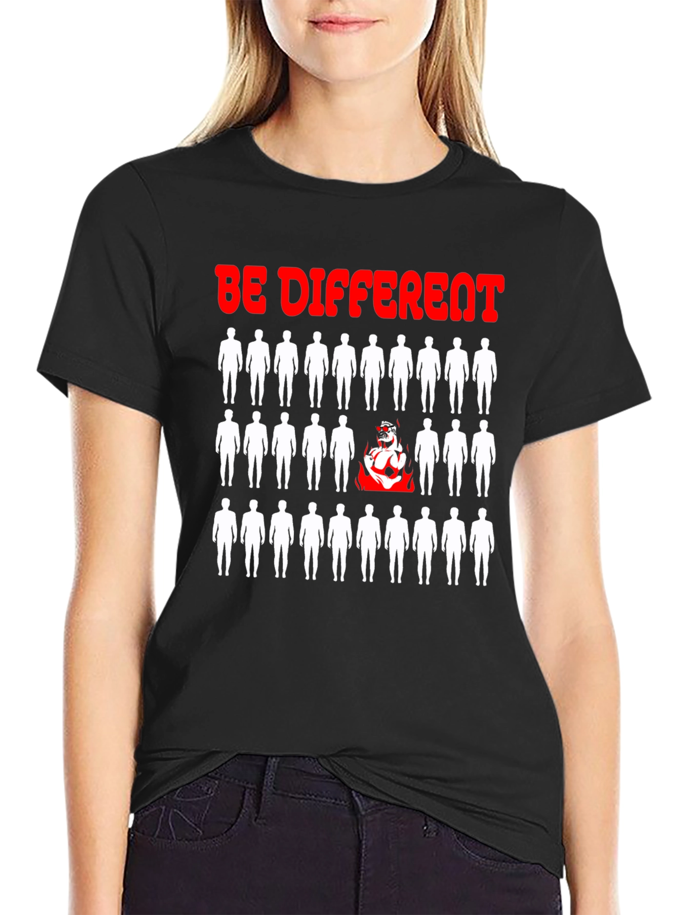 Be Different Graphic T-Shirt
