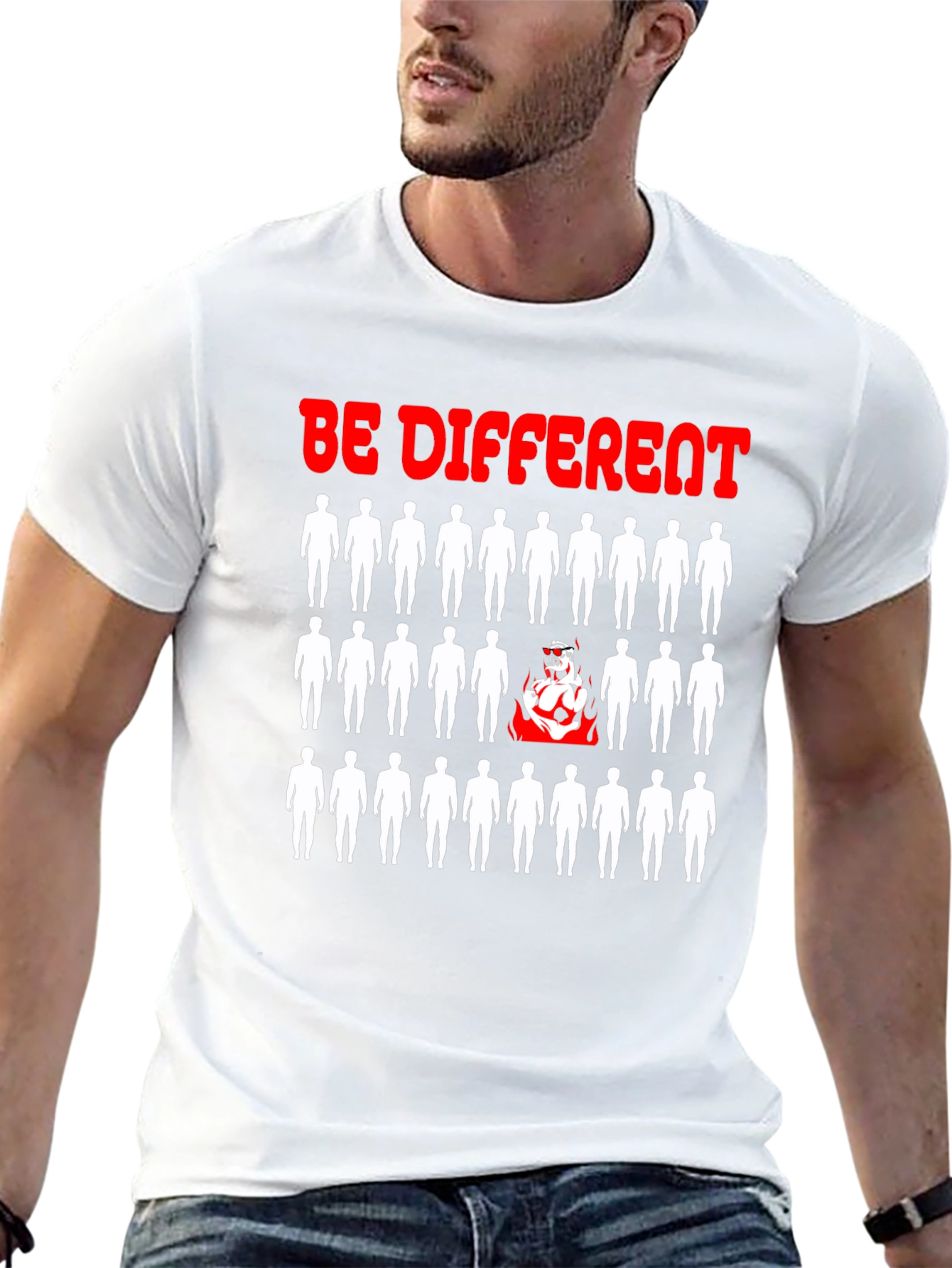 Be Different Graphic T-Shirt