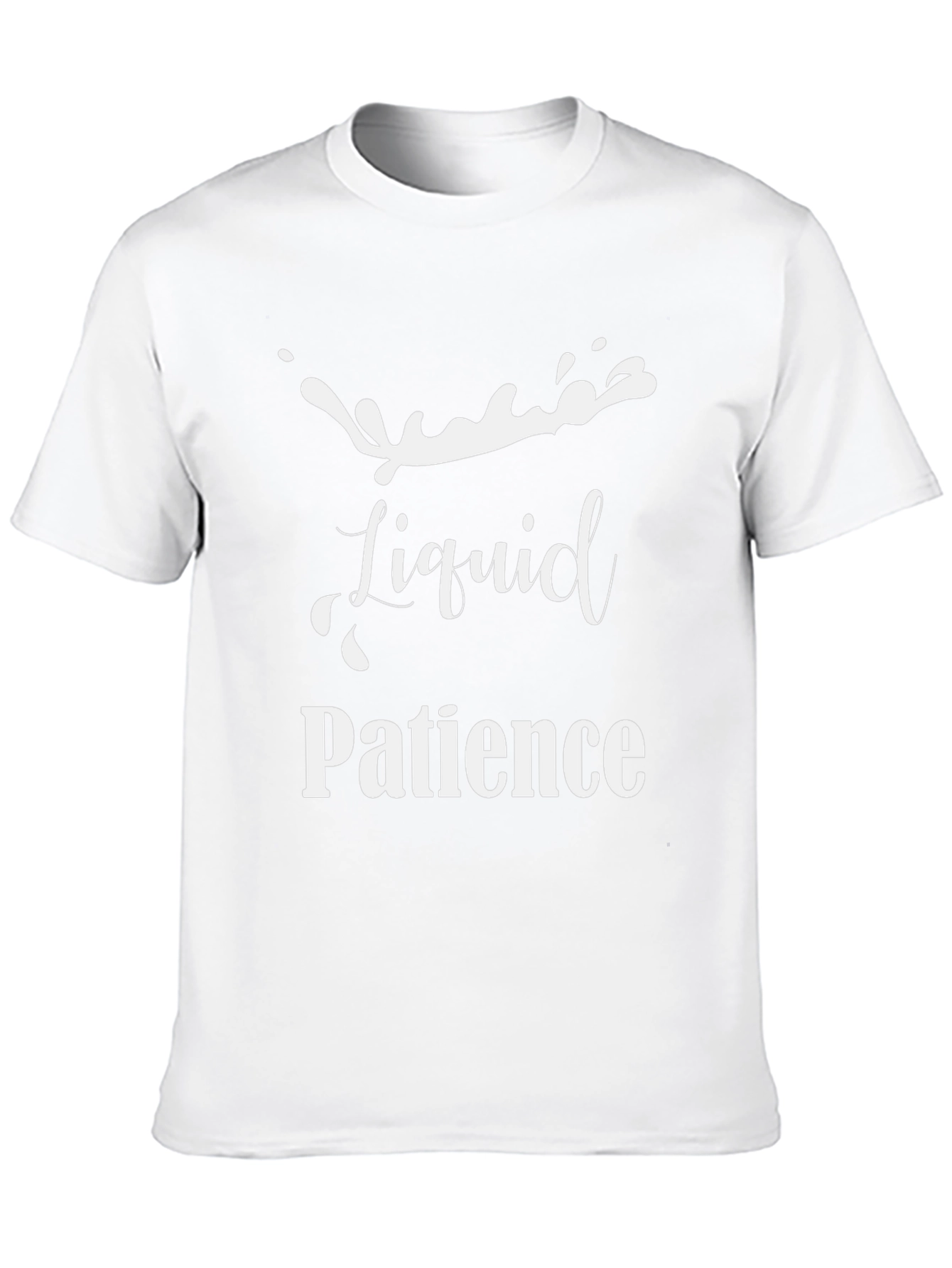 Liquid Patience Graphic T-Shirt - Black