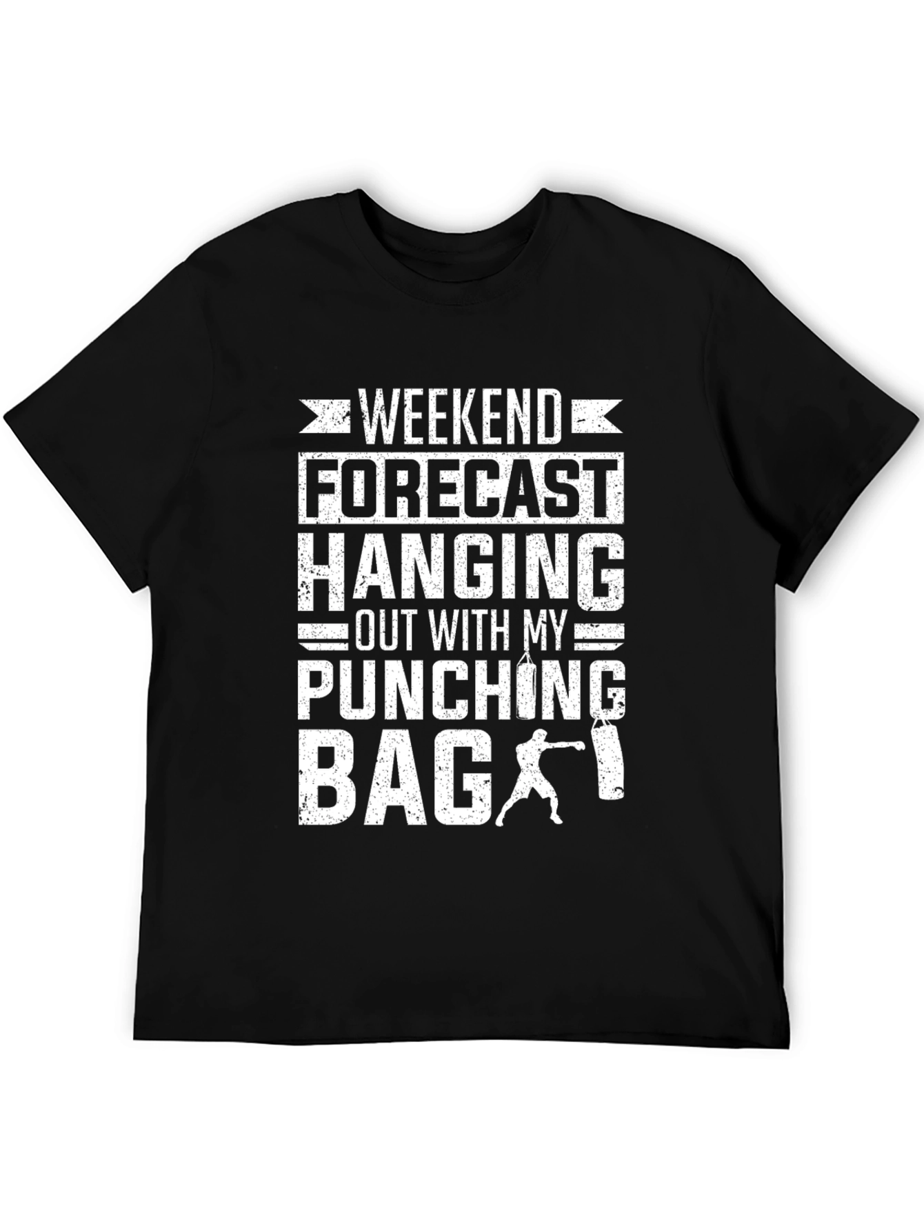 Weekend Forecast Punching Bag Graphic Tee