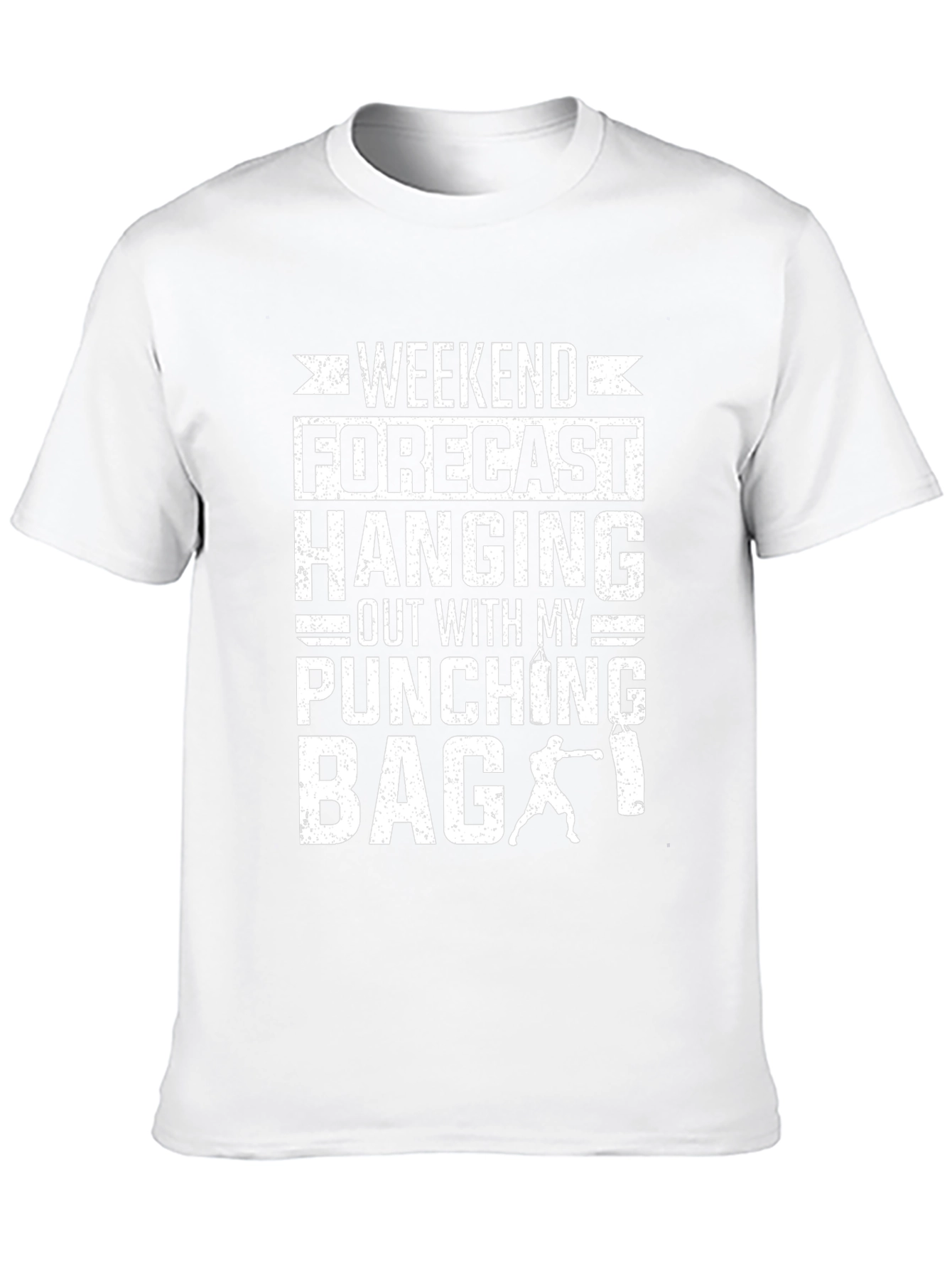 Weekend Forecast Punching Bag Graphic Tee