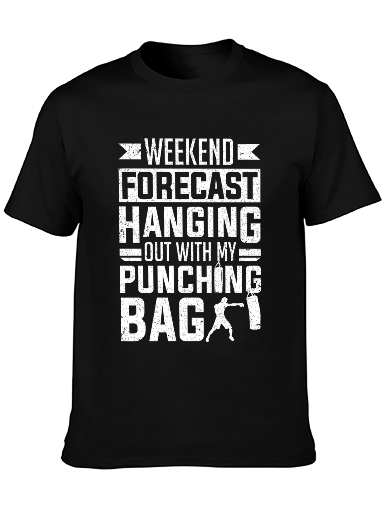 Weekend Forecast Punching Bag Graphic Tee