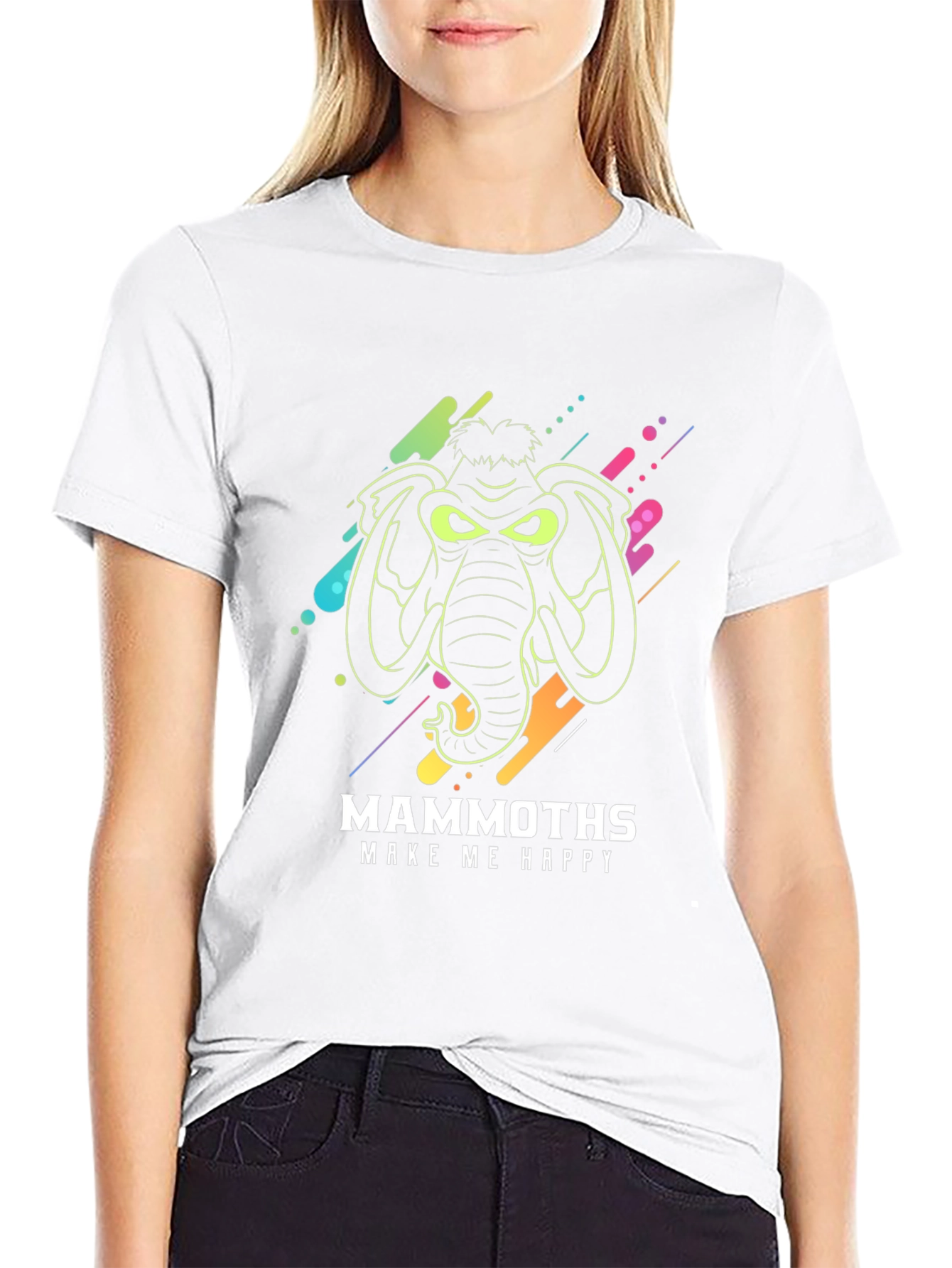 Mammoth Graphic Tee - Makes Me Happy