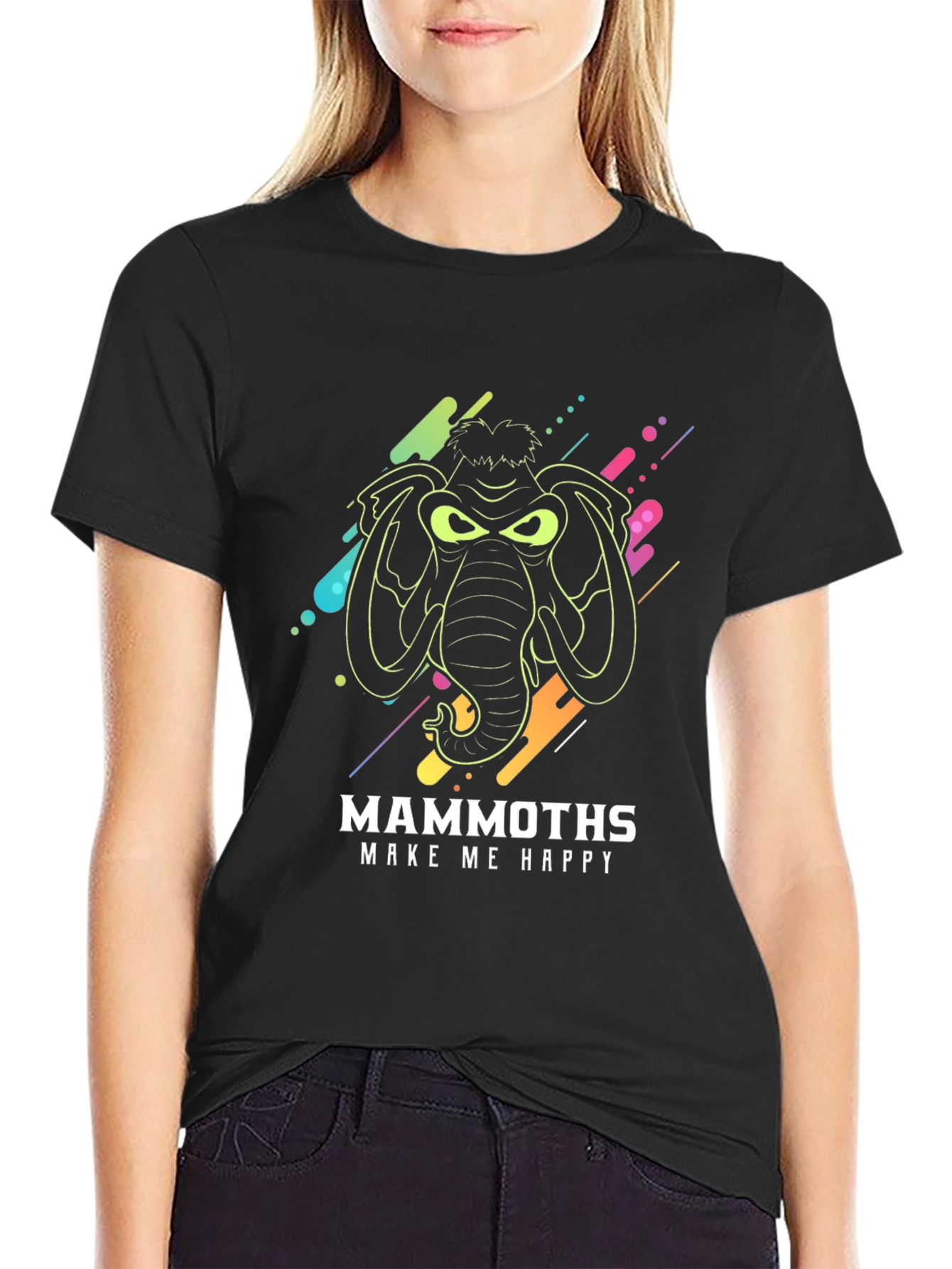 Mammoth Graphic Tee - Makes Me Happy