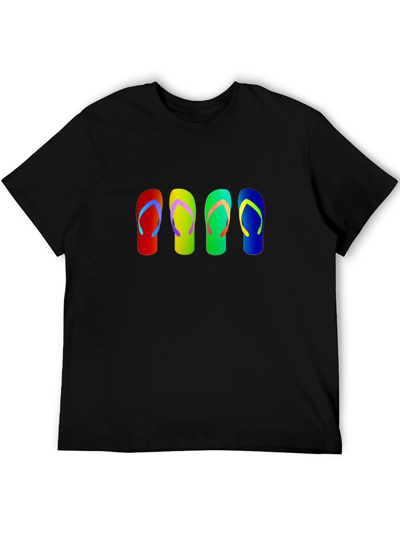 Funky Flip-Flop Graphic Tee - Beach Ready!