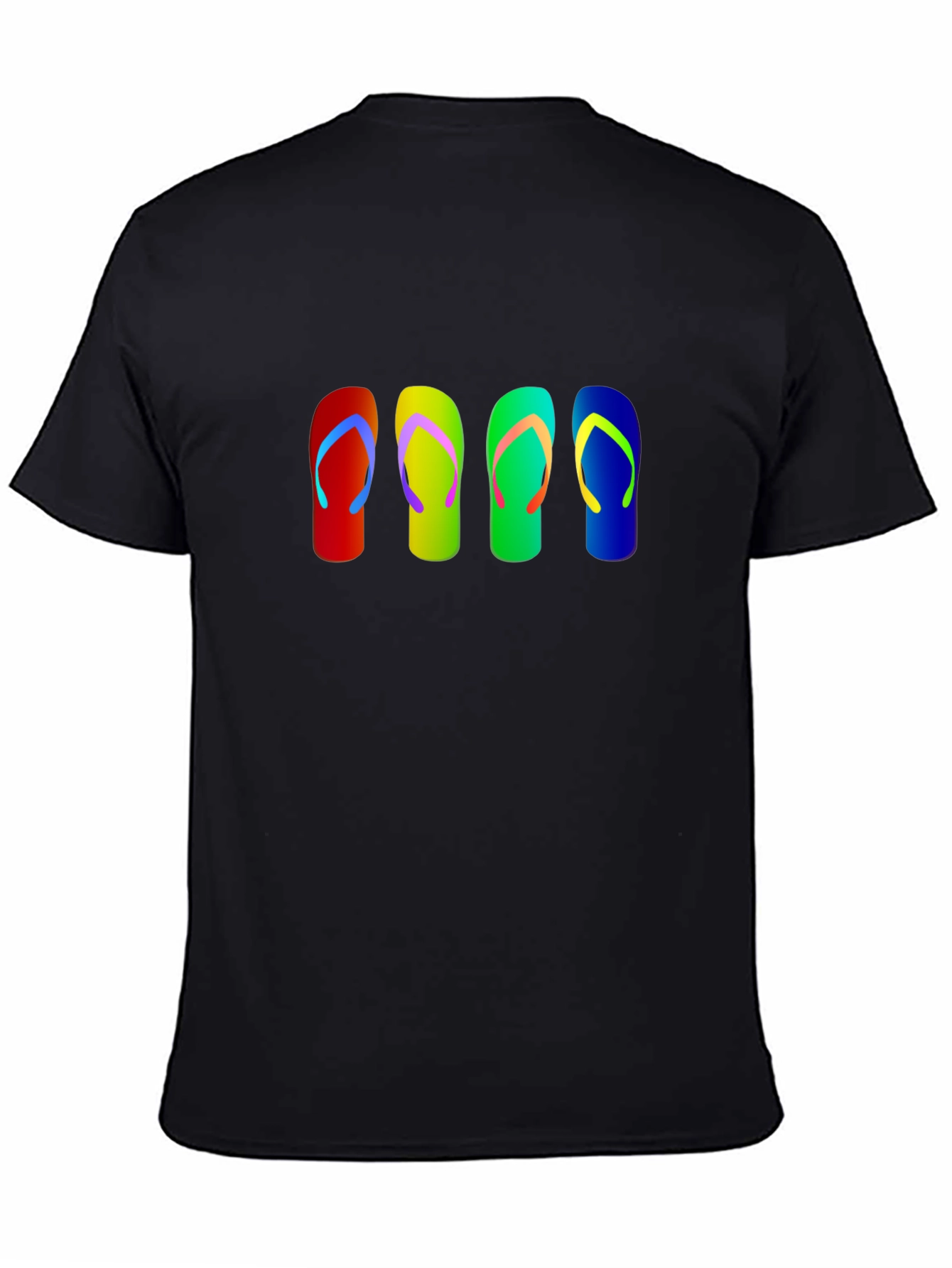 Funky Flip-Flop Graphic Tee - Beach Ready!