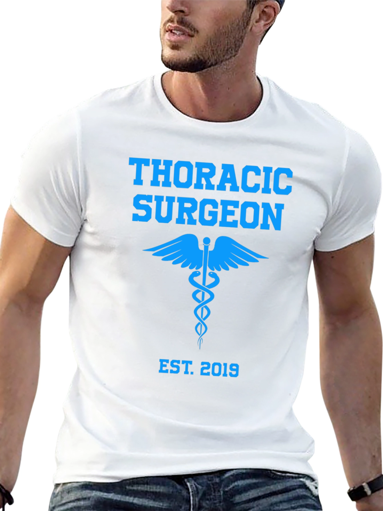 Thoracic Surgeon Est. 2019 Graphic T-Shirt