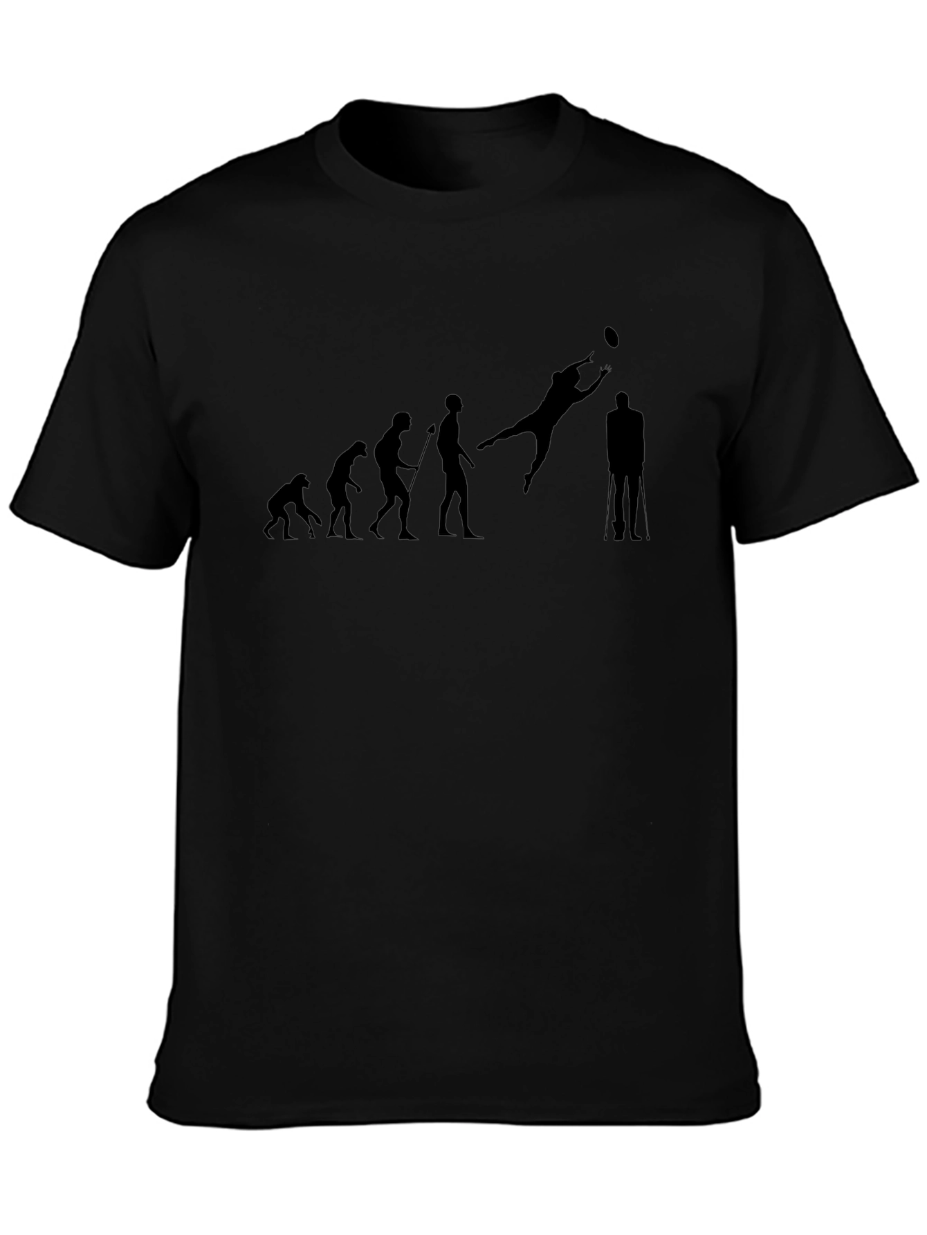Evolution of a Football Fan T-Shirt