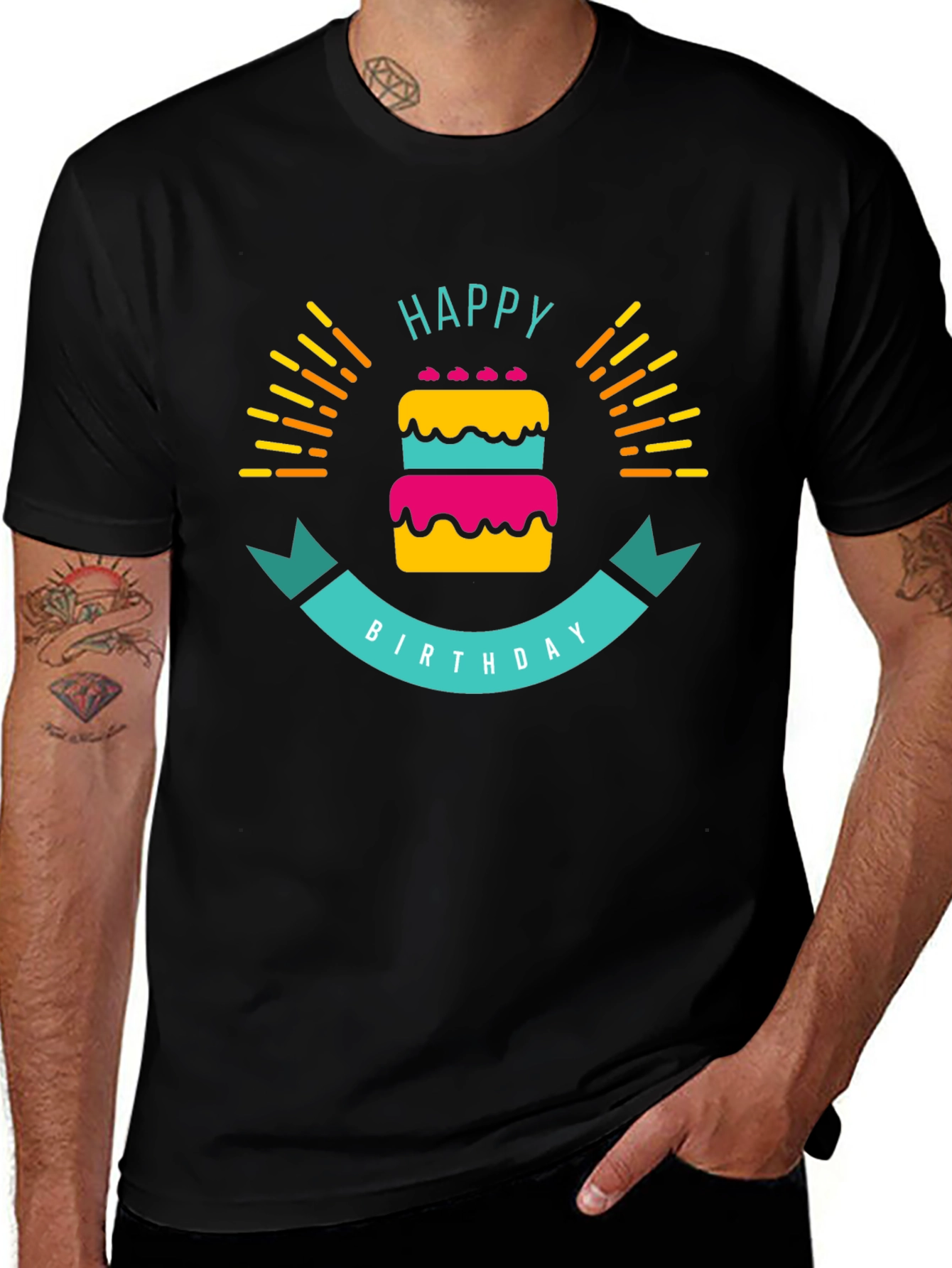 Happy Birthday Graphic T-Shirt
