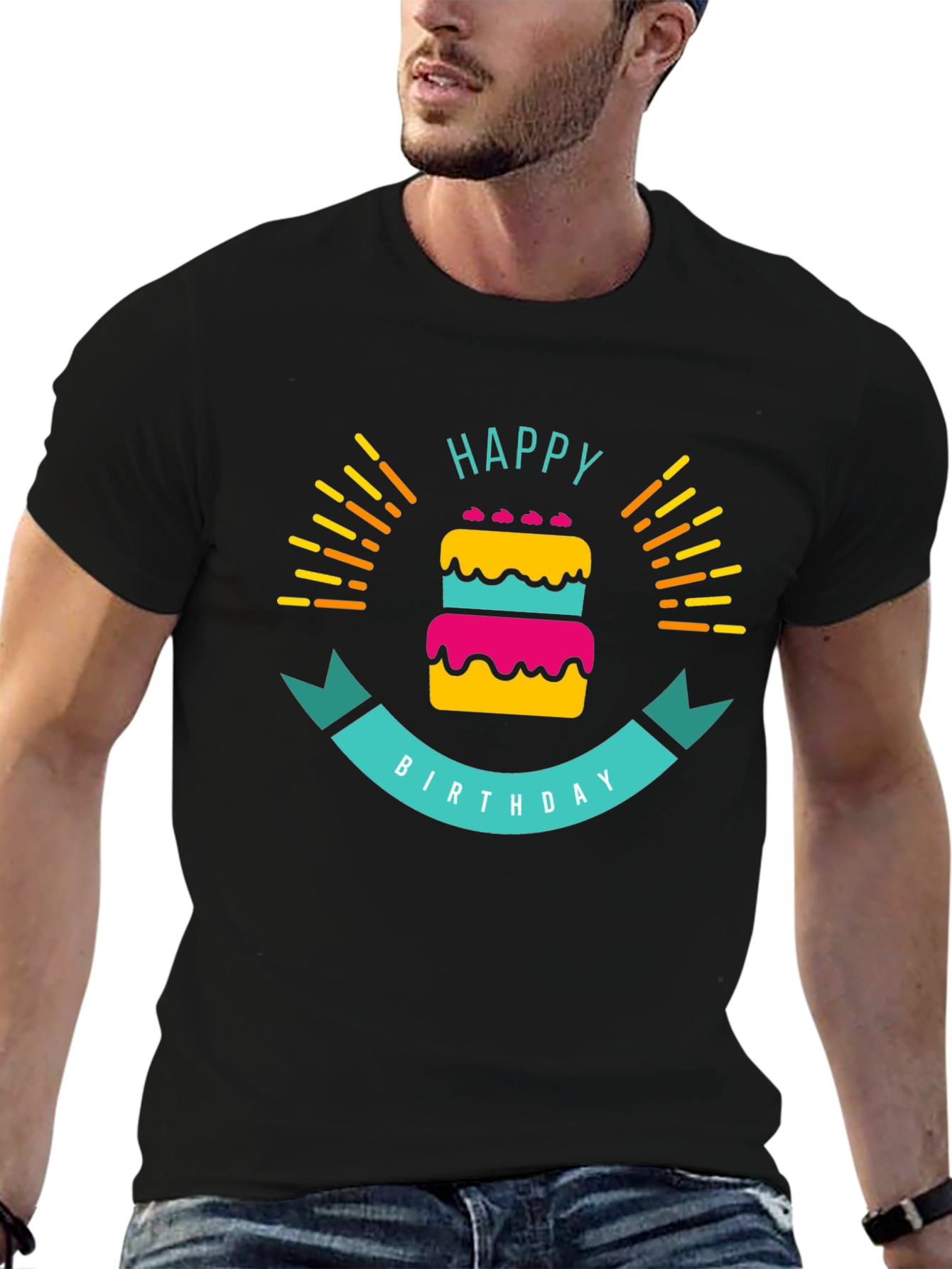 Happy Birthday Graphic T-Shirt