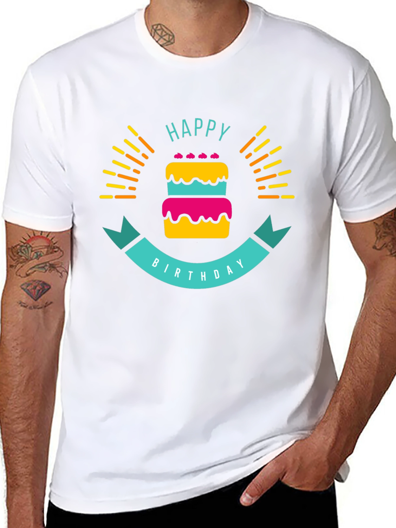 Happy Birthday Graphic T-Shirt
