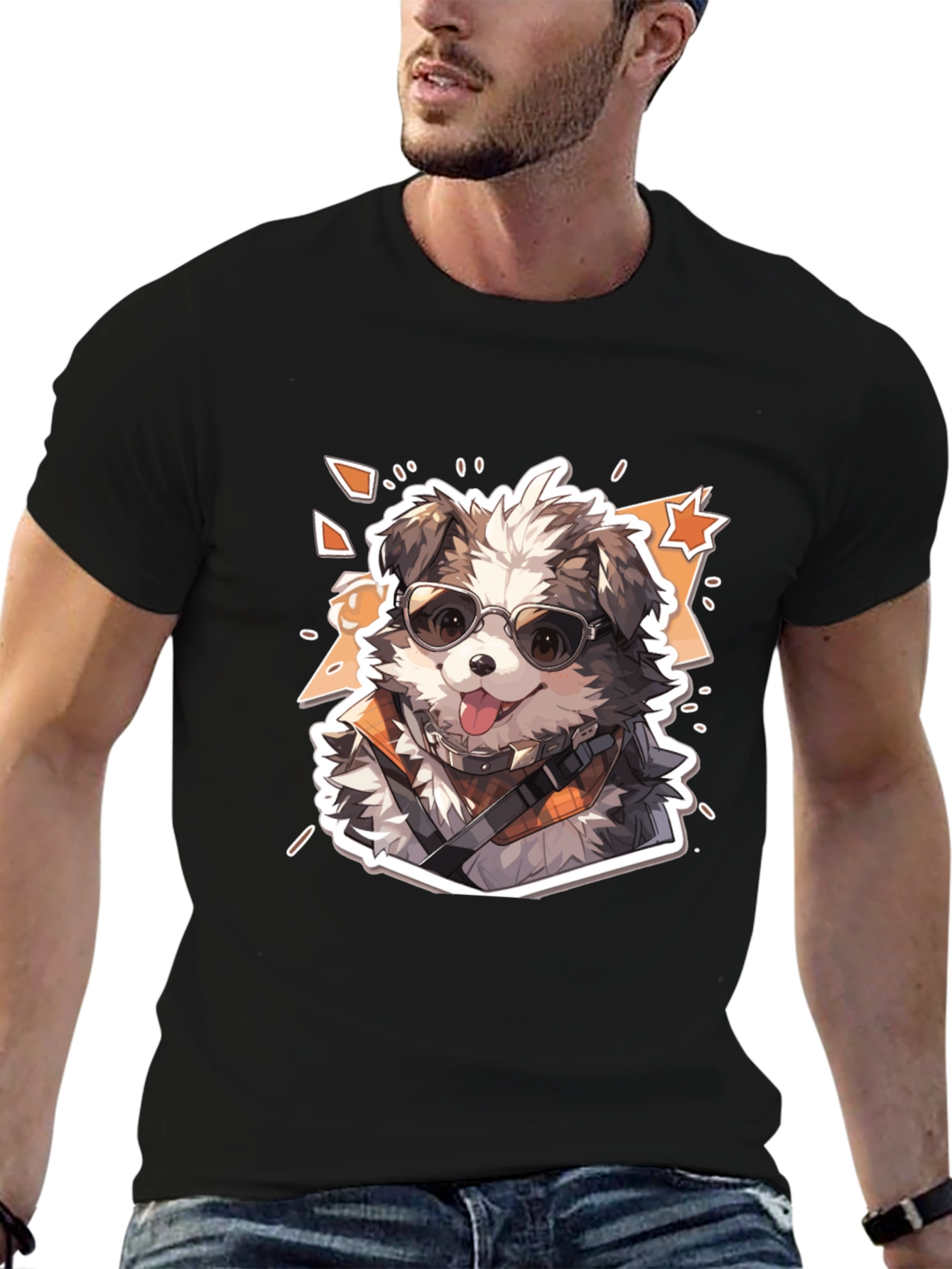 Cool Dog Graphic Tee - Stylish & Unique