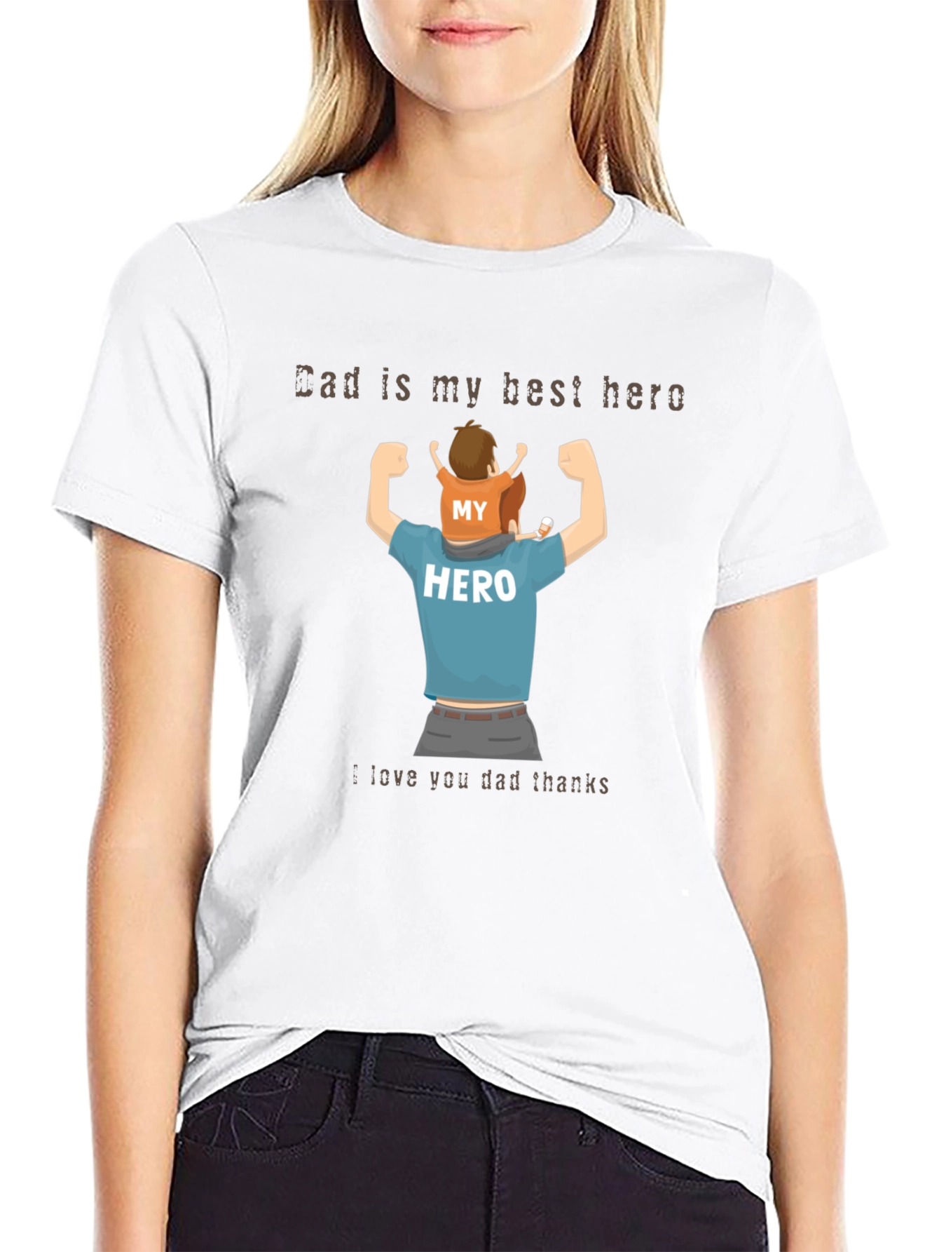 Dad is My Hero T-Shirt