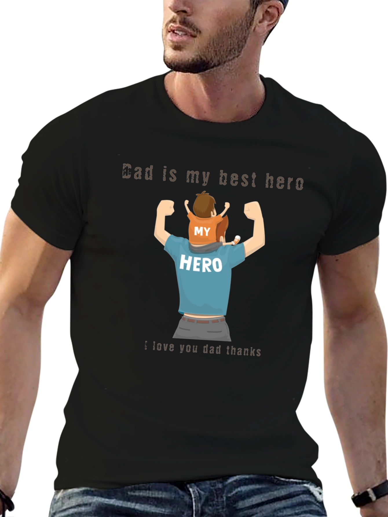 Dad is My Hero T-Shirt