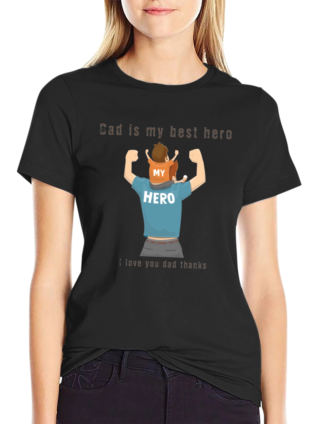 Dad is My Hero T-Shirt