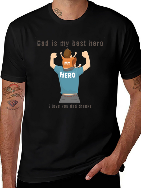 Dad is My Hero T-Shirt
