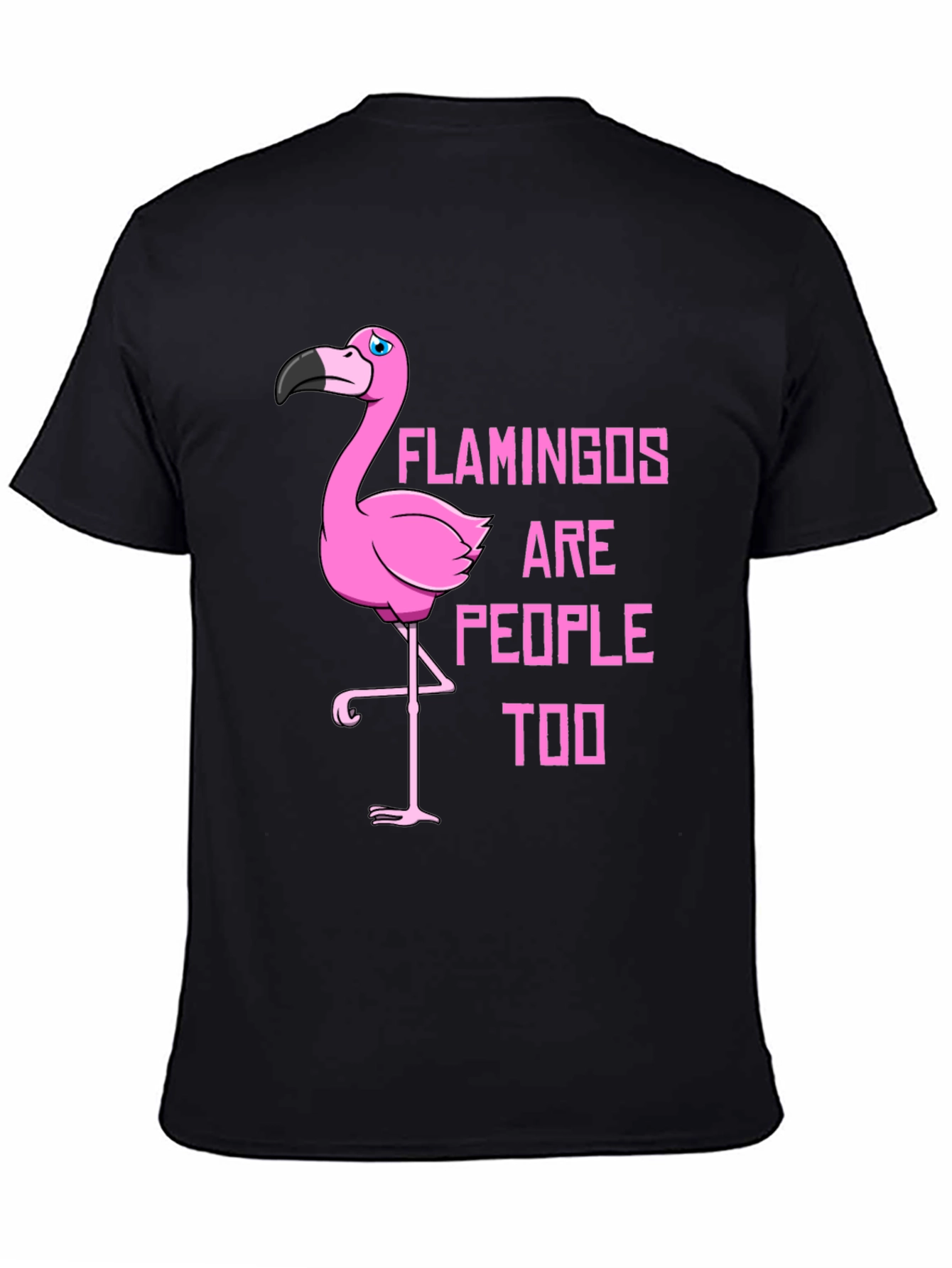 Flamingo People T-Shirt - Unique Graphic Tee