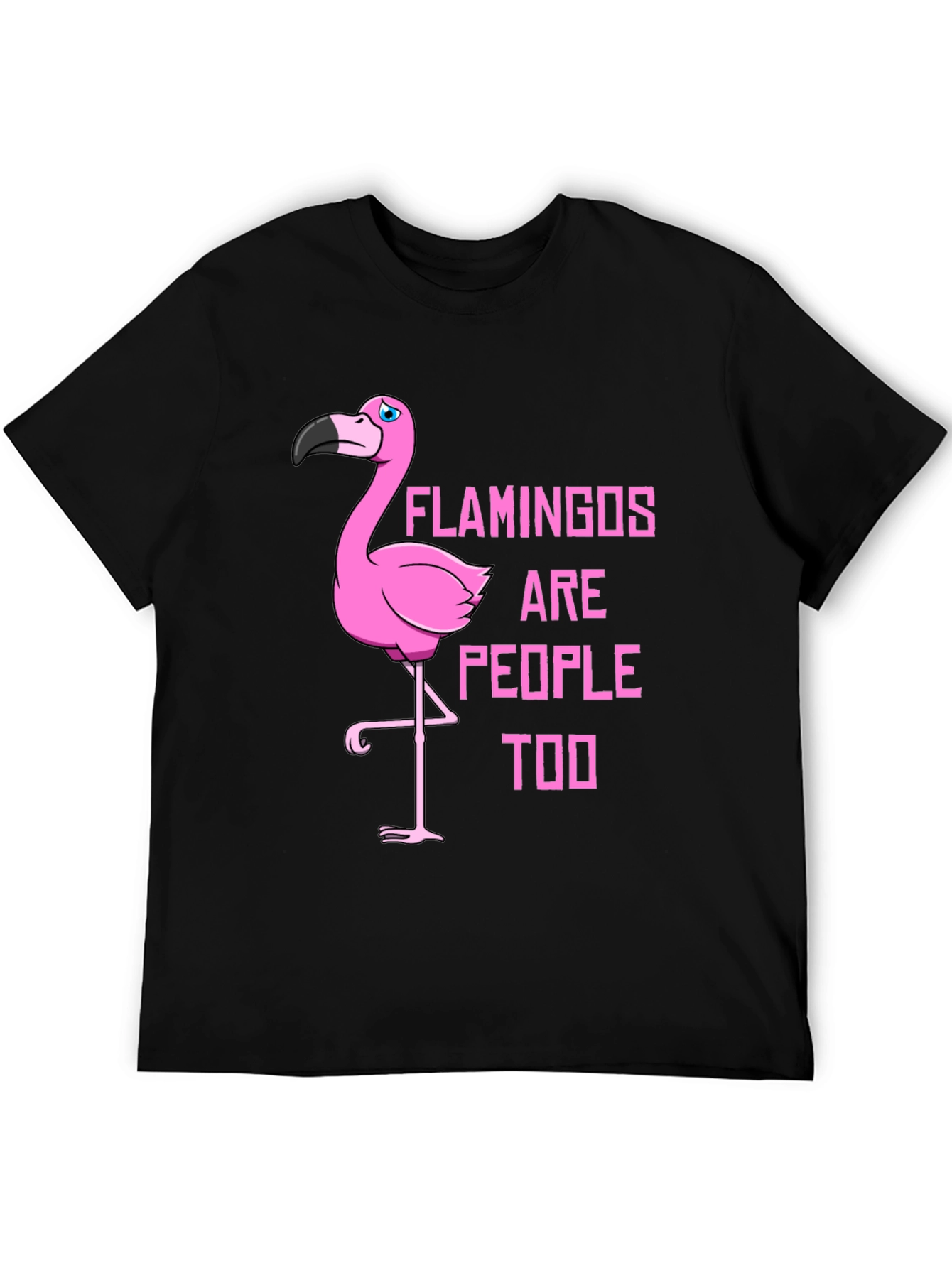 Flamingo People T-Shirt - Unique Graphic Tee