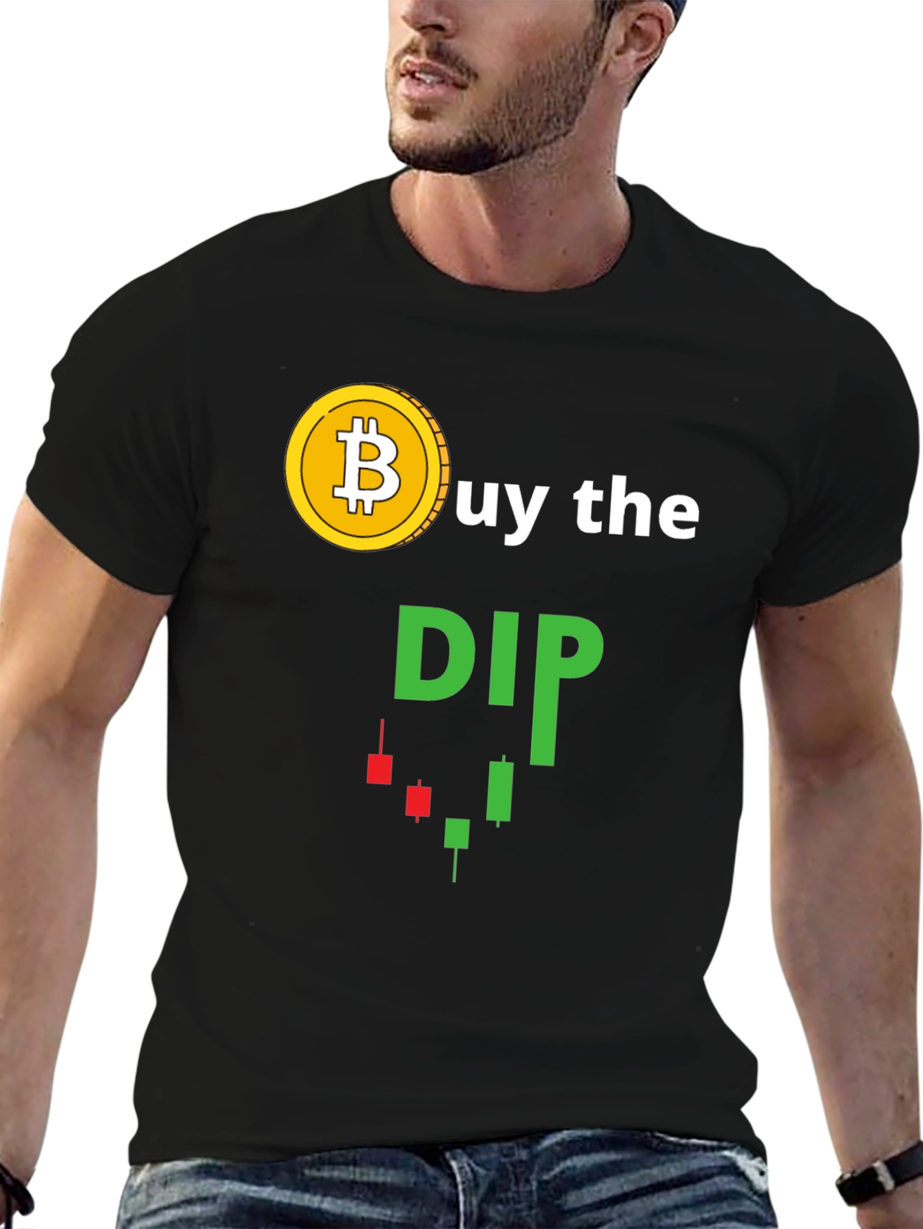 Buy the Dip Bitcoin Crypto Trader T-Shirt