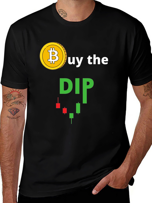 Buy the Dip Bitcoin Crypto Trader T-Shirt