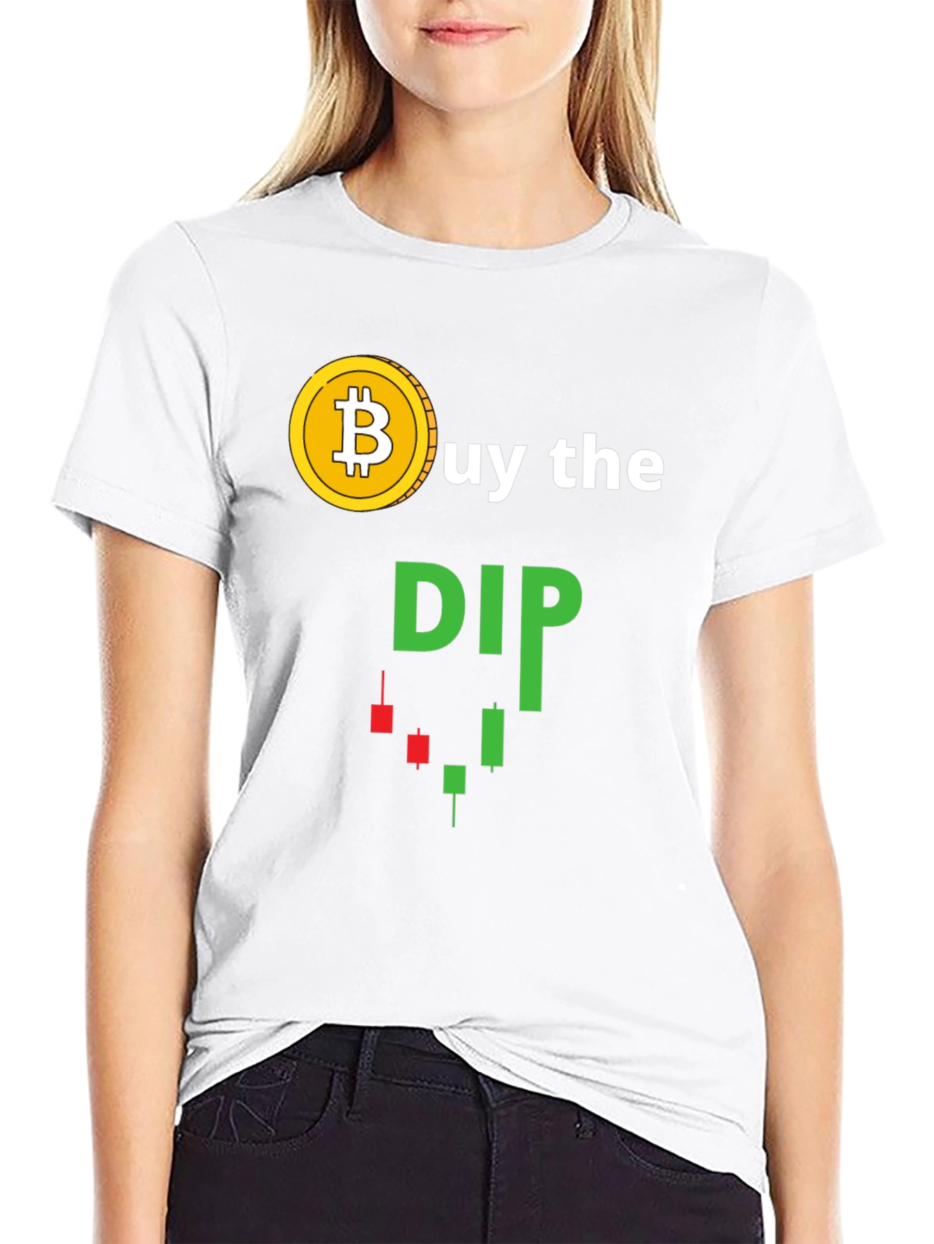 Buy the Dip Bitcoin Crypto Trader T-Shirt