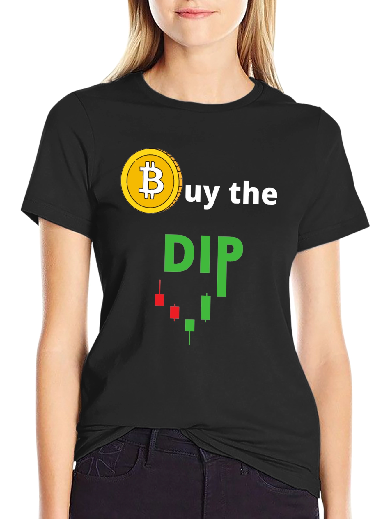 Buy the Dip Bitcoin Crypto Trader T-Shirt