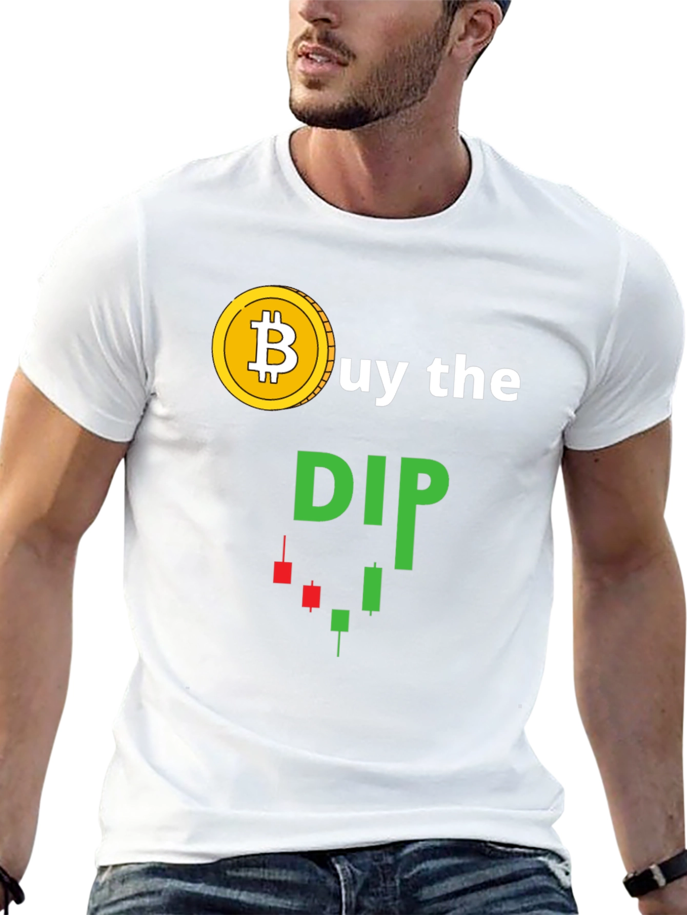 Buy the Dip Bitcoin Crypto Trader T-Shirt