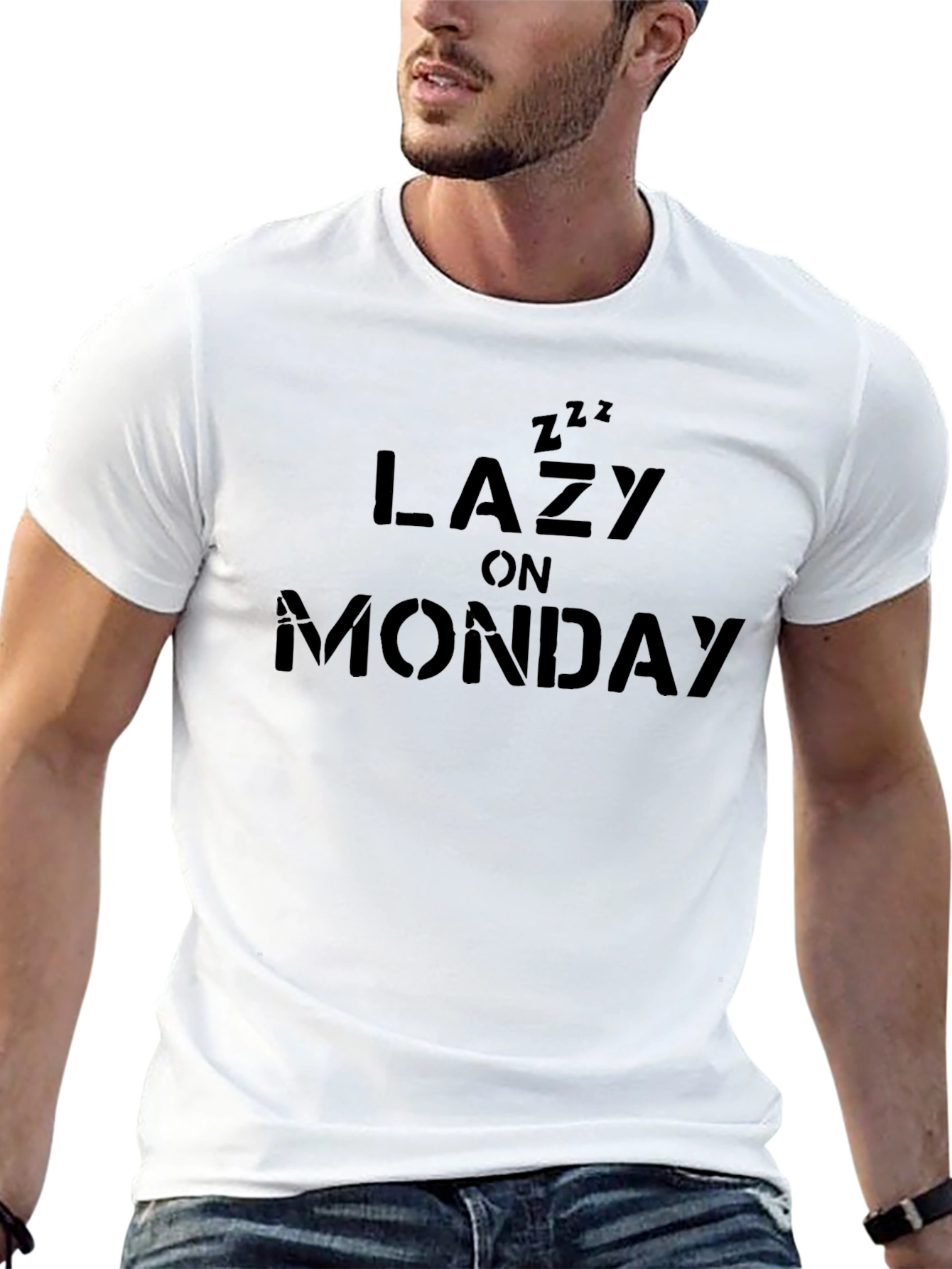 Lazy on Monday T-Shirt - Casual Comfort