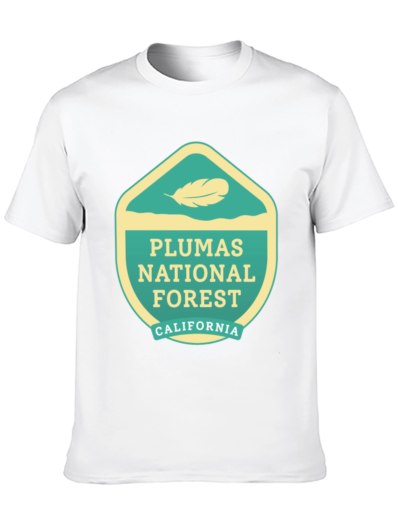 Plumas National Forest Graphic Tee - Black