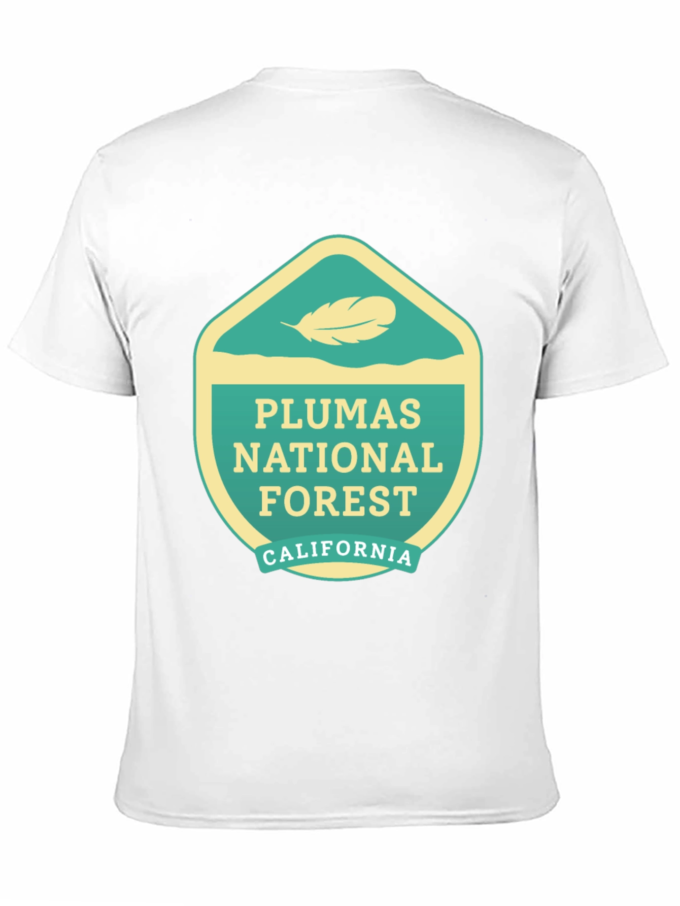 Plumas National Forest Graphic Tee - Black