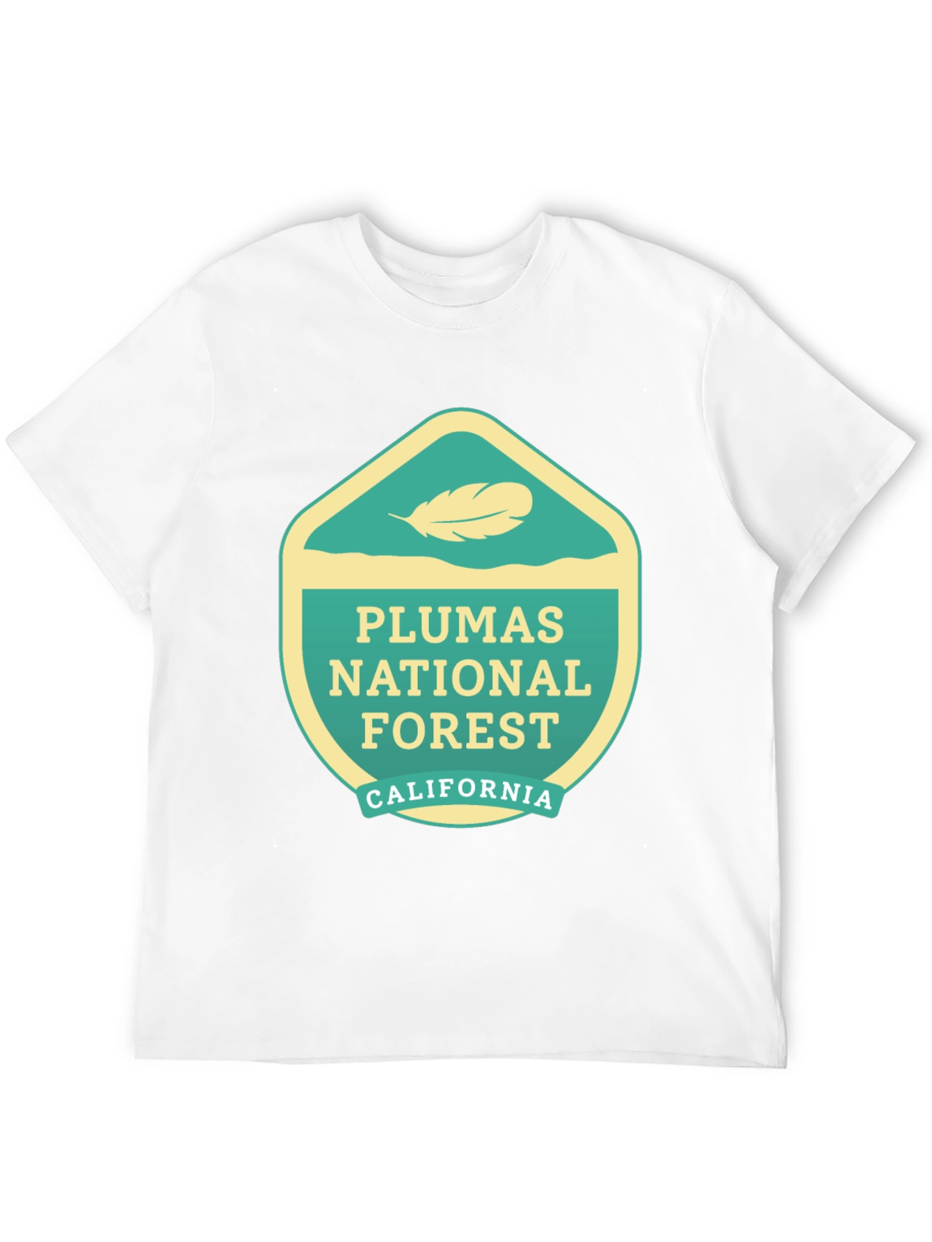 Plumas National Forest Graphic Tee - Black
