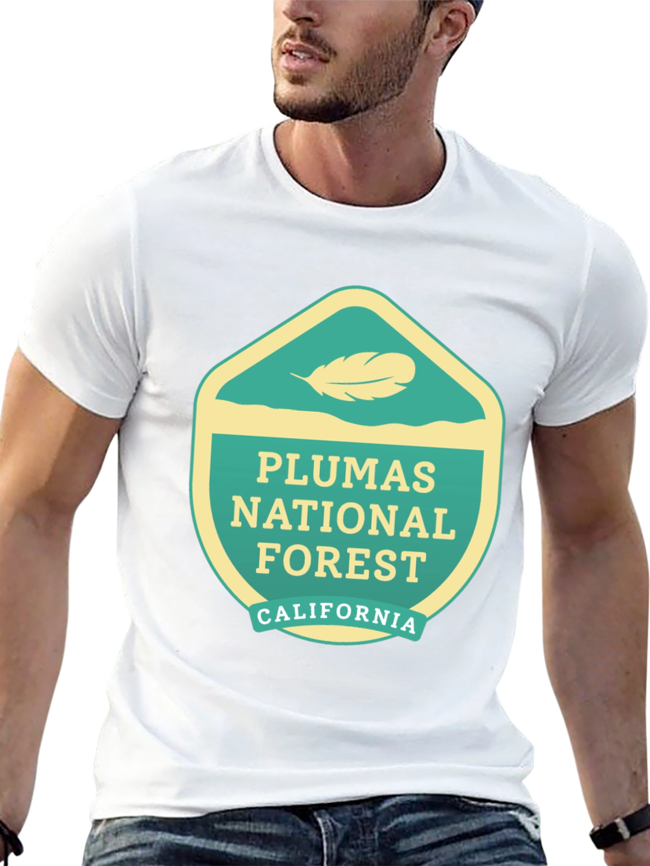 Plumas National Forest Graphic Tee - Black