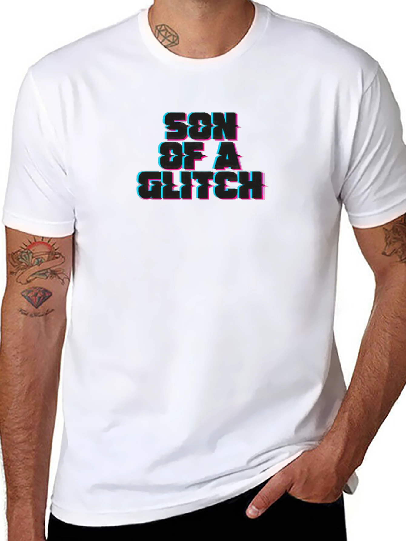 Son of a Glitch Graphic T-Shirt
