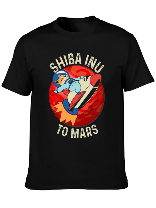 Shiba Inu To Mars T-Shirt