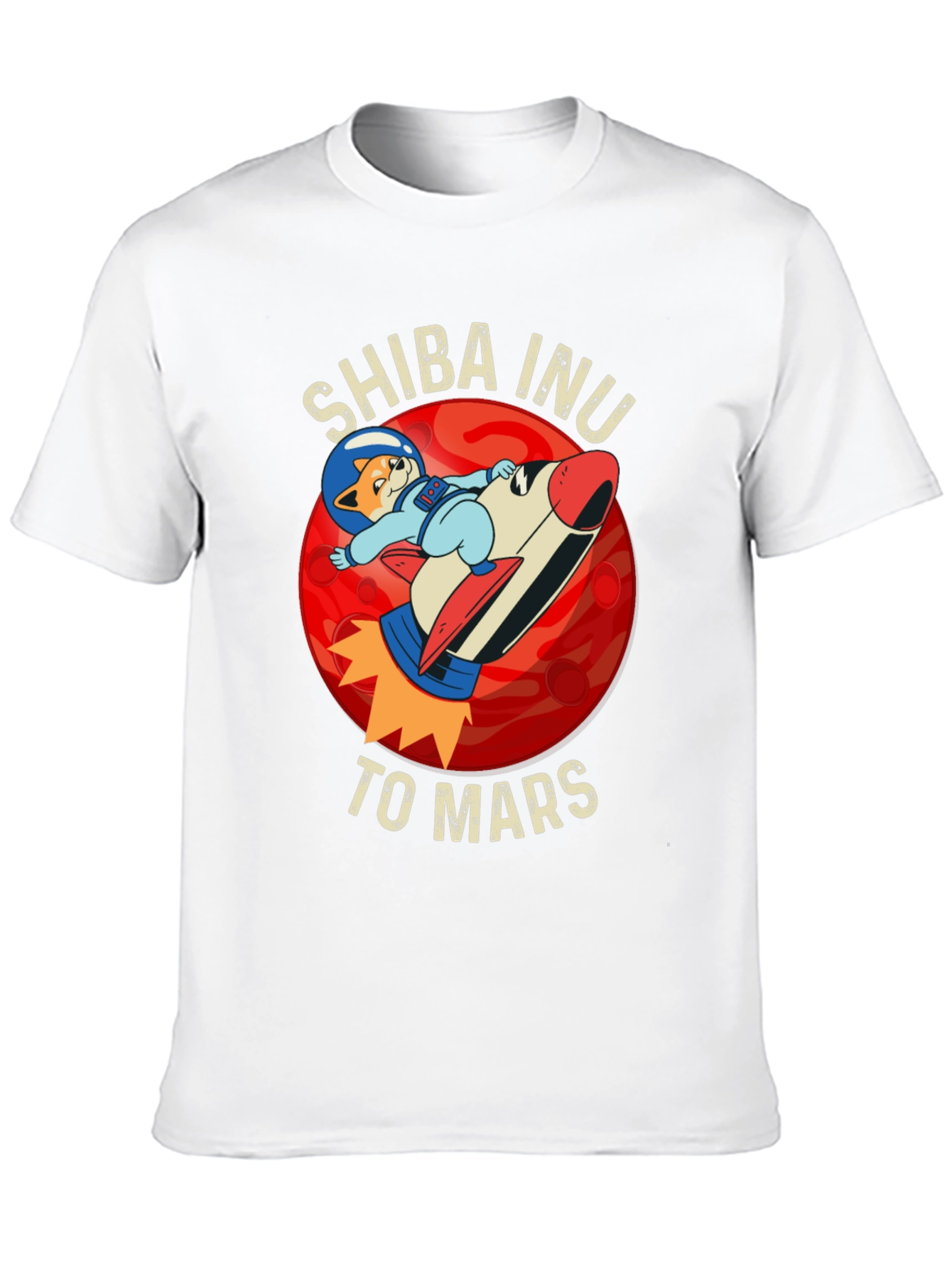 Shiba Inu To Mars T-Shirt