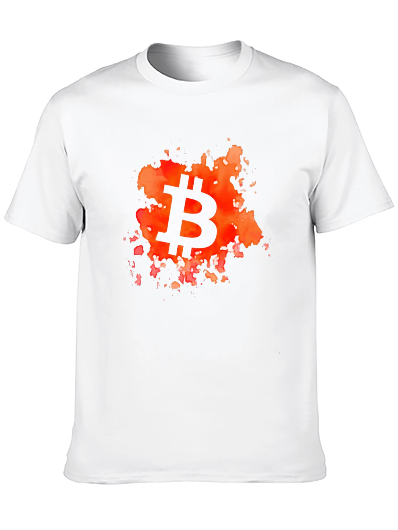 Bitcoin Splash Graphic T-Shirt