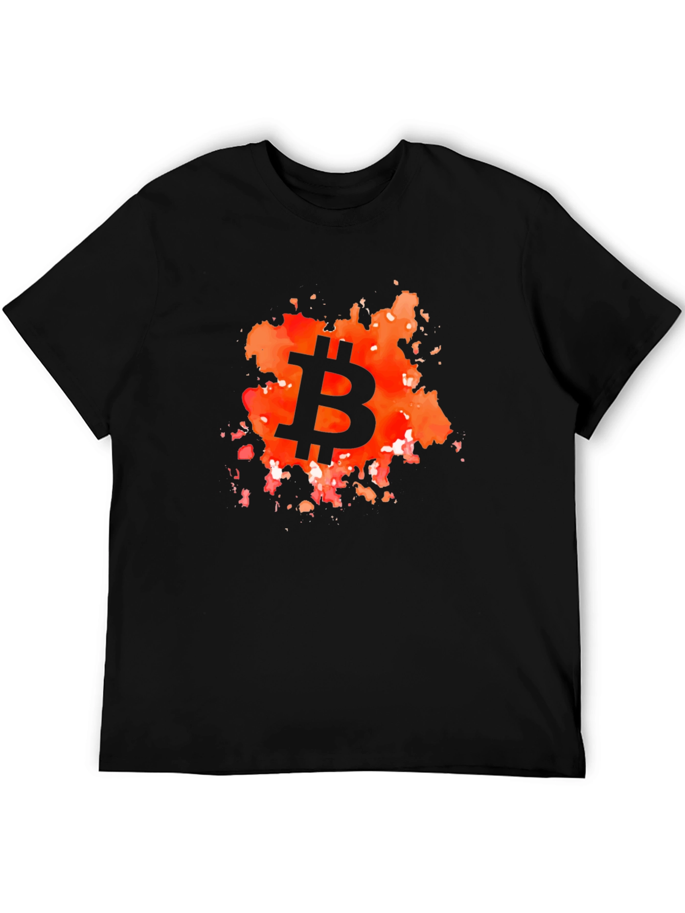 Bitcoin Splash Graphic T-Shirt