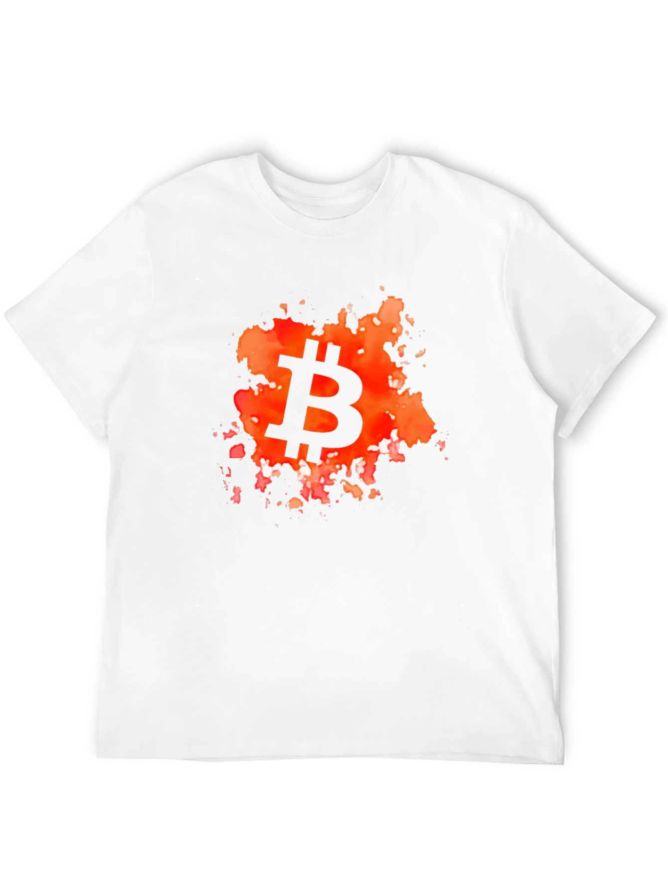 Bitcoin Splash Graphic T-Shirt